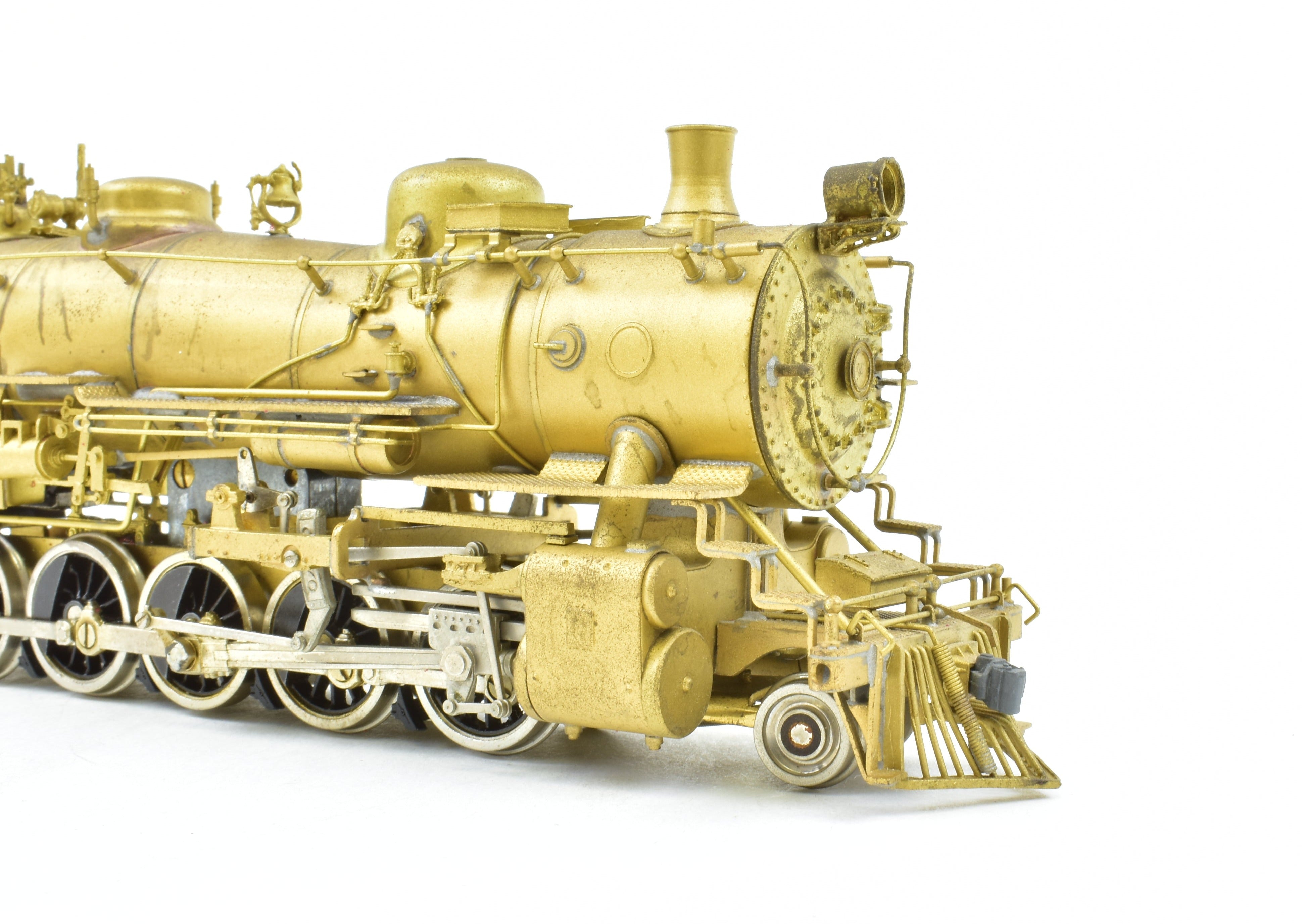 HO Scale Brass Model Train - Westside Model Co. ATSF - Santa Fe 3010 2-10-2 Locomotive