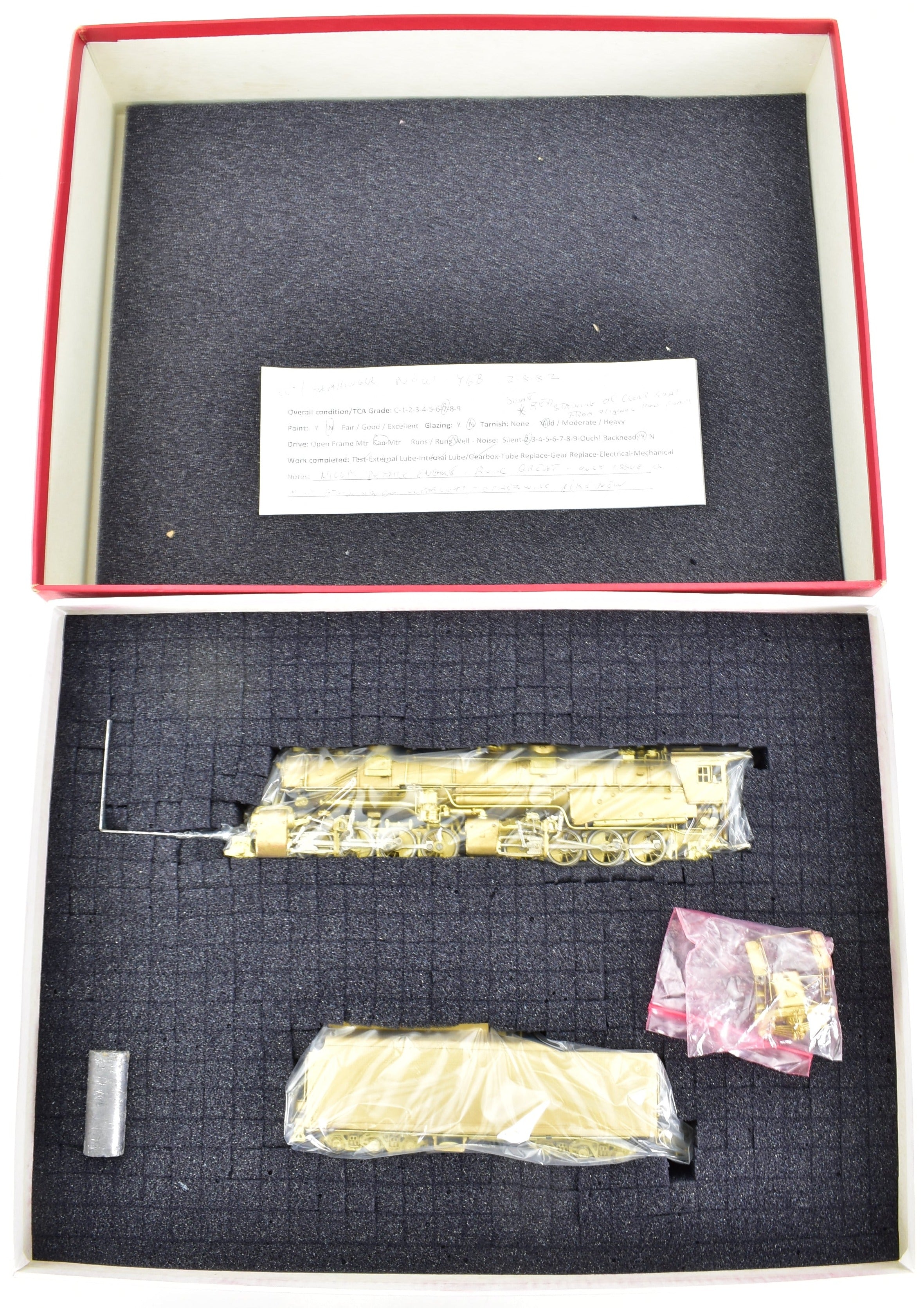 HO Scale Brass Key Imports N&W Norfolk & Western Y-6B Early 2-8-8-2 Model