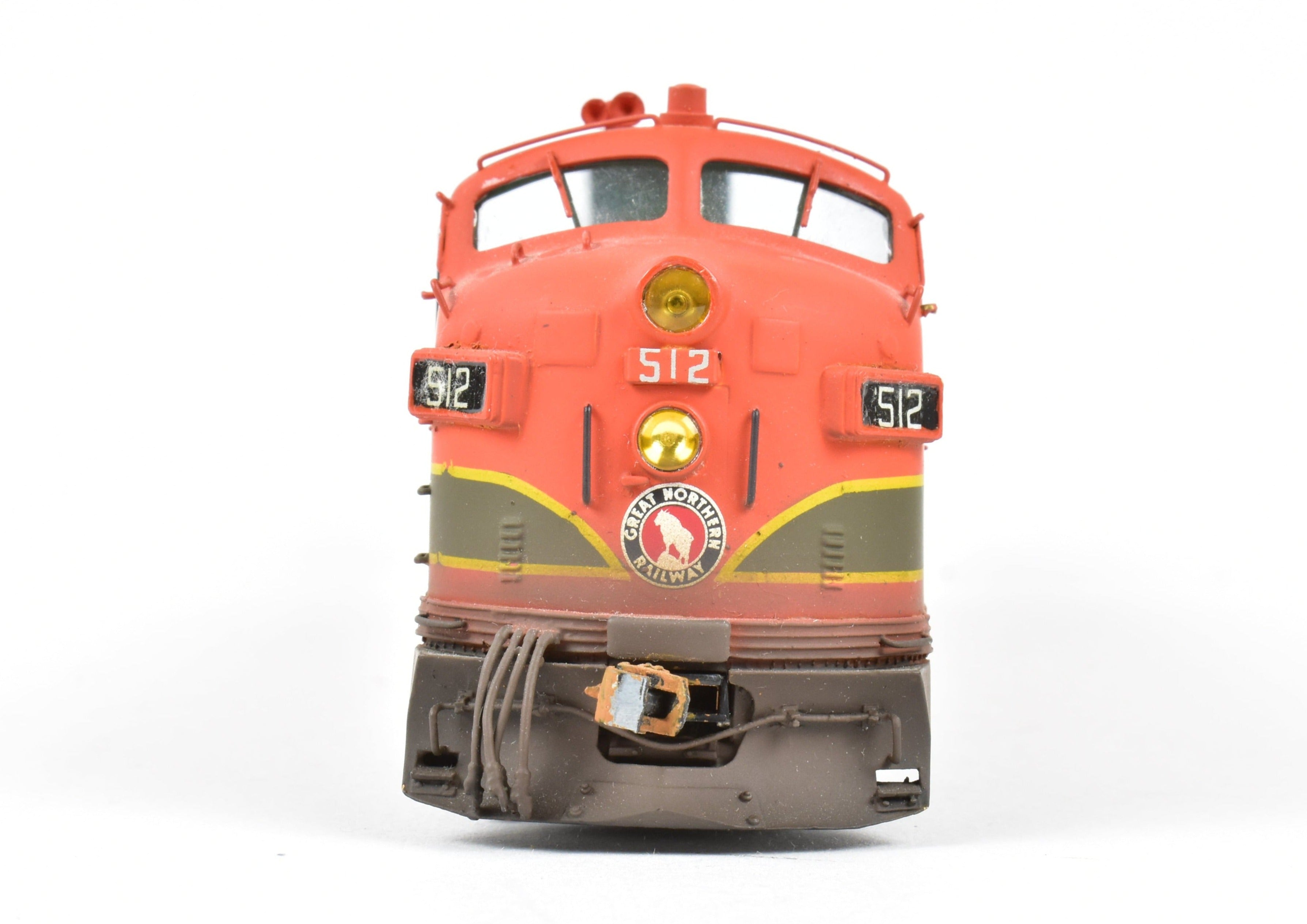 HO Brass Oriental Limited GN - Great Northern EMD E7A 2000 Phase II #512 Factory - Painted Model