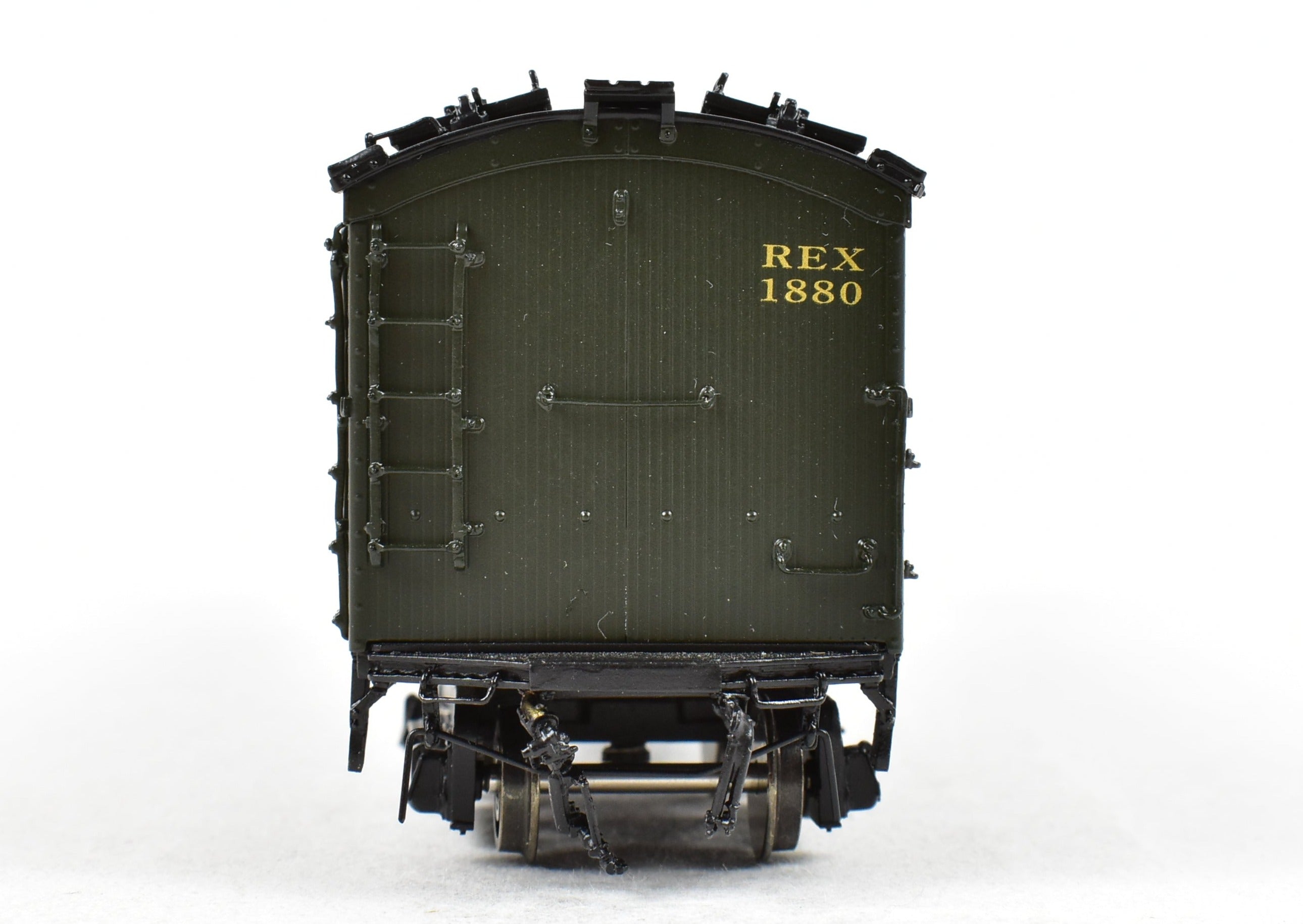 HO Brass Precision Scale Co. REA Railway Express Agency BR Class 53' 6 Reefer Brake System Model