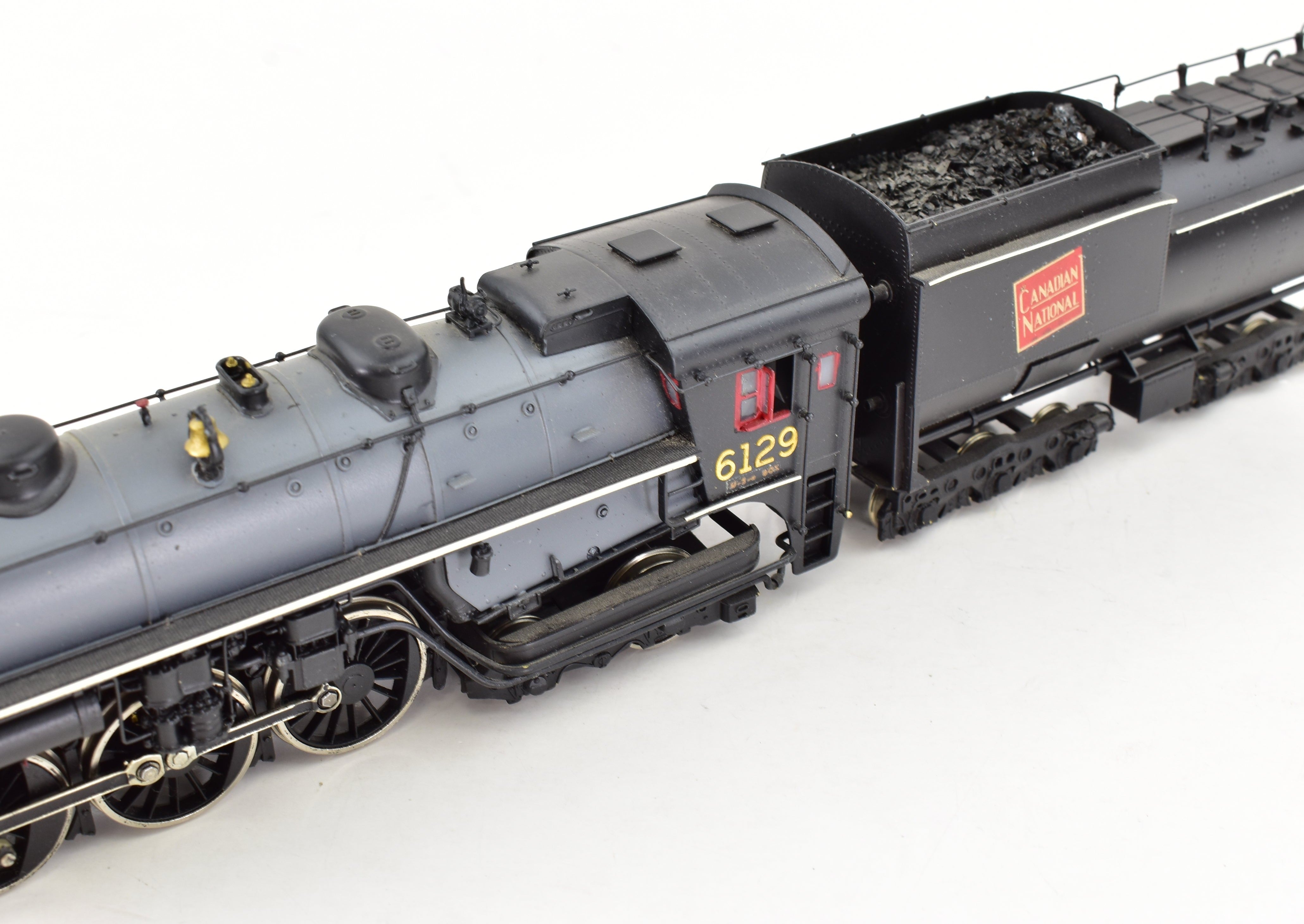HO Scale Brass Van Hobbies CNR U-2b,c 4-8-4 Pro-Painted Locomotive #6129