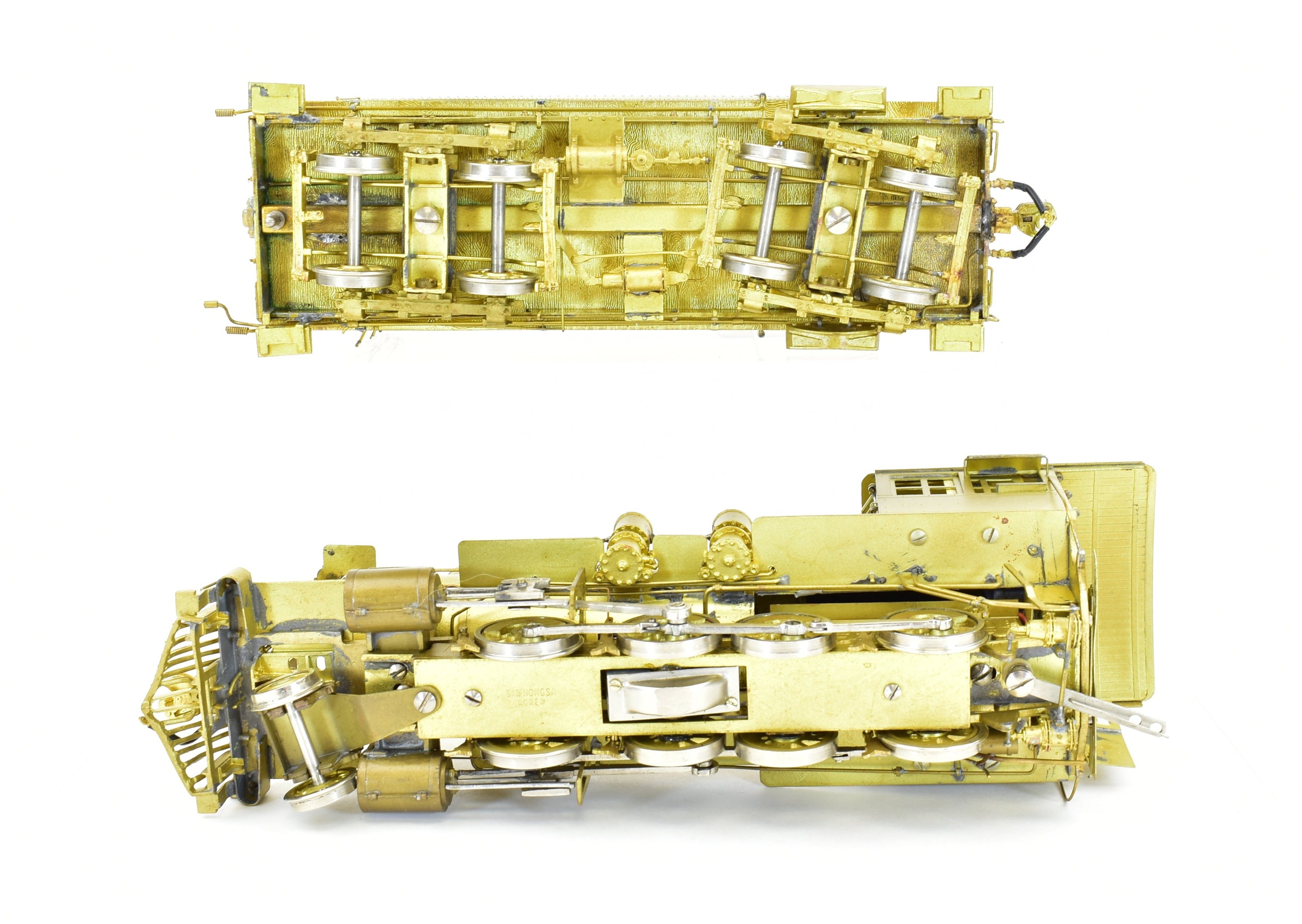 1978 On3 Brass Sunset Models D&RGW C-16 #268 2-8-0 Steam Locomotive AS-IS