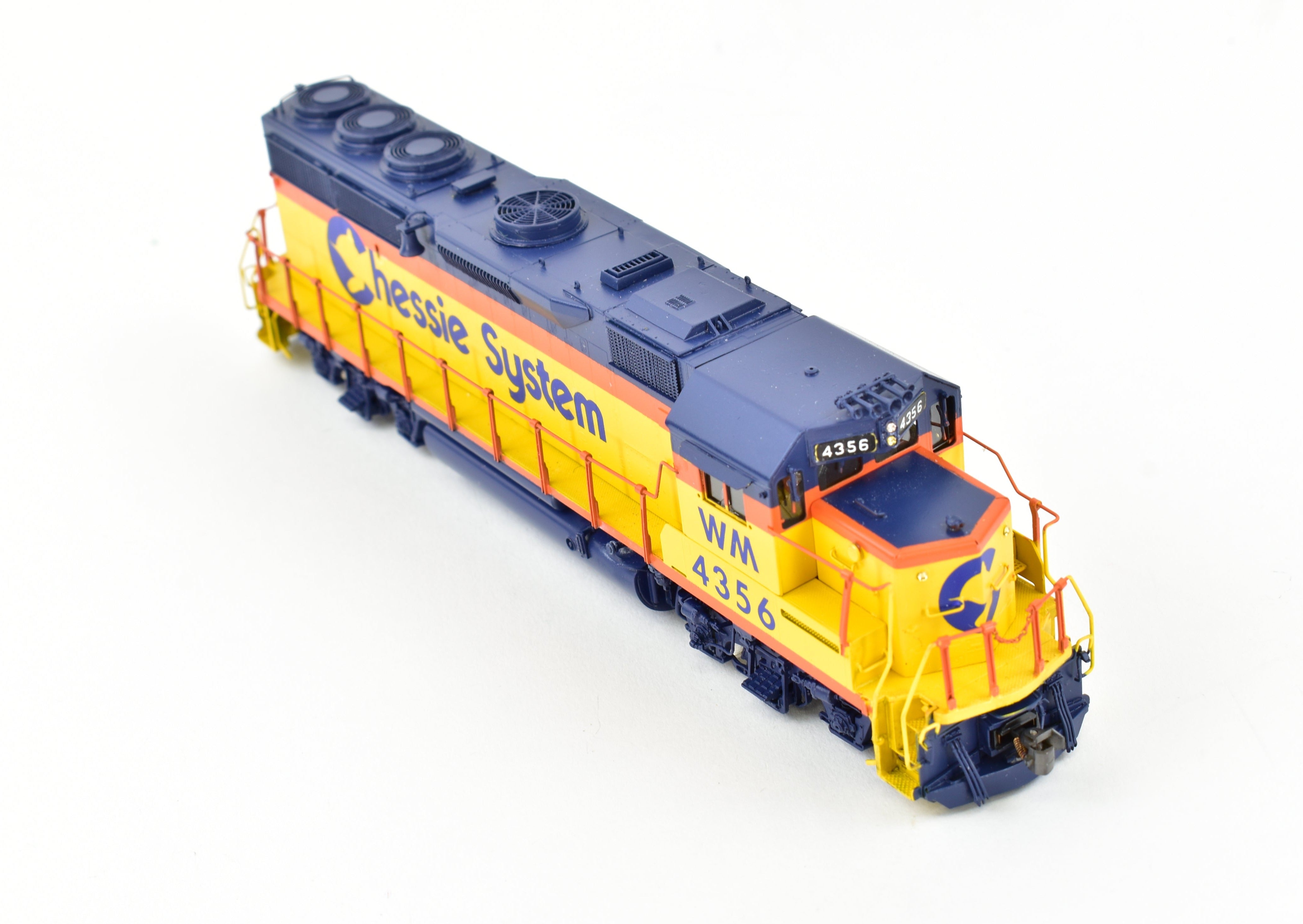 HO Scale Brass OMI Western Maryland Chessie System GP40-2 Factory Painted #4356