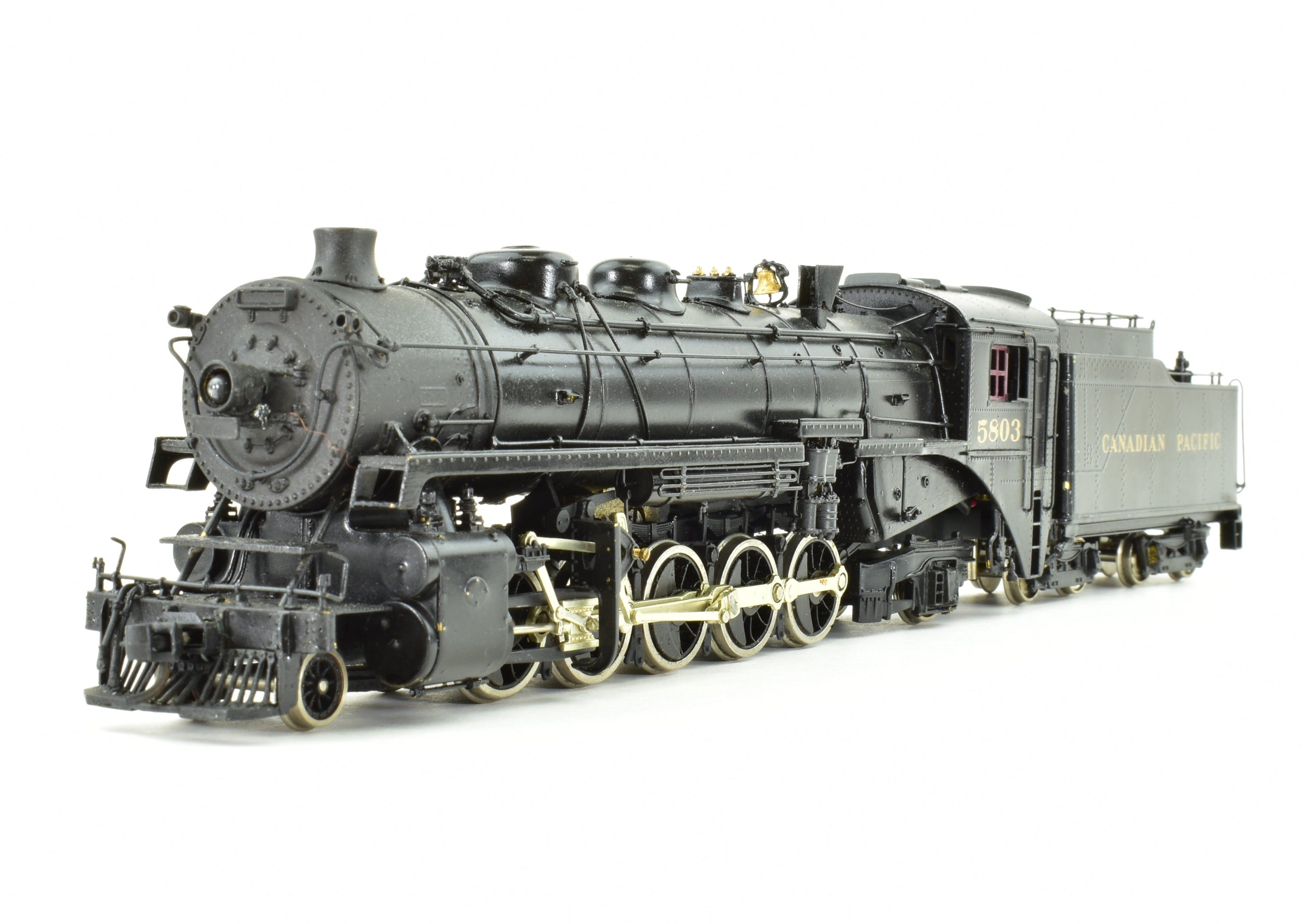 HO Scale Brass PFM Van Hobbies Canadian Pacific Railway S-2a 2-10-2 CP #5803 Model