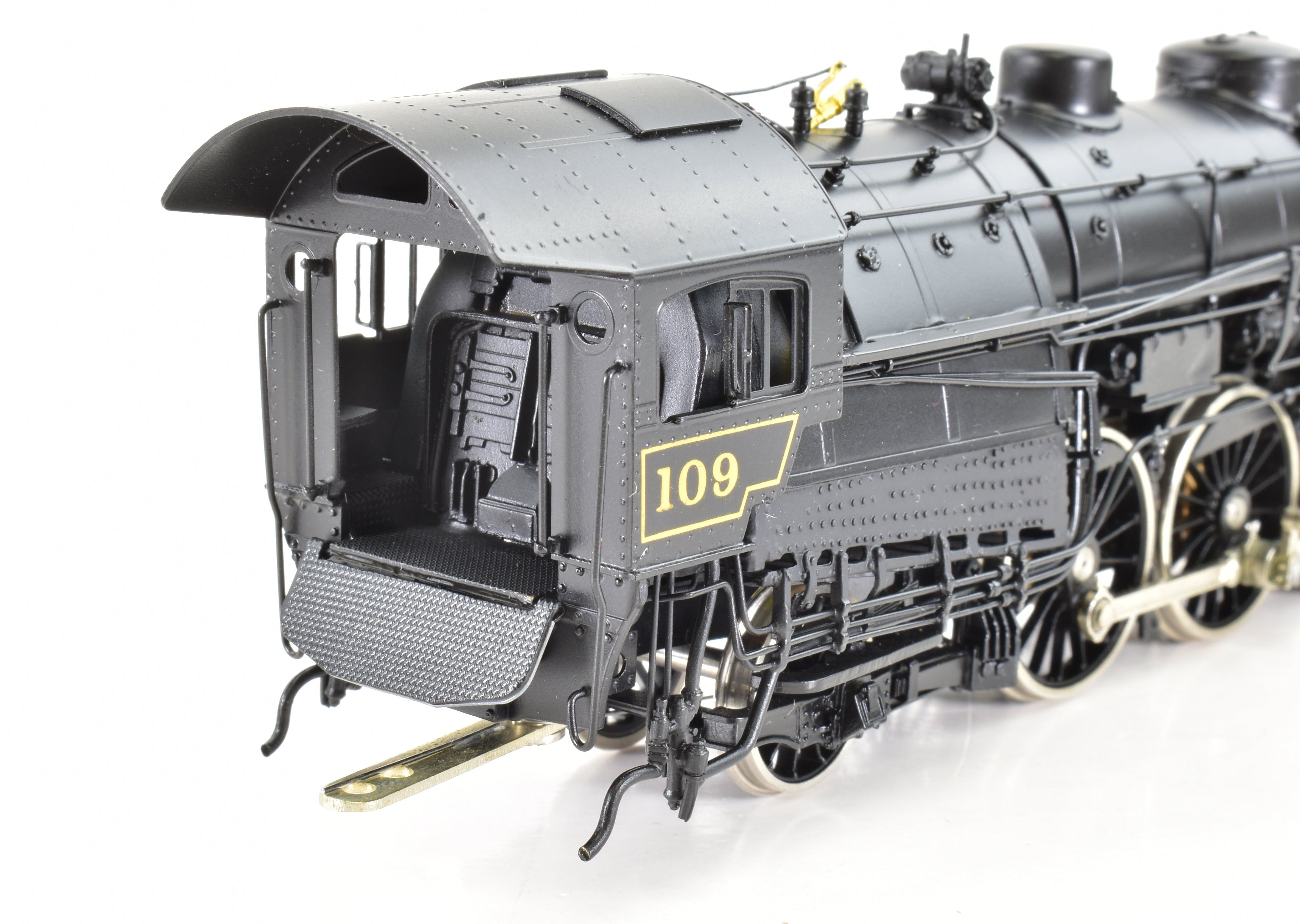 HO Scale Brass Model Train - Overland Models Reading G1Sa 4-6-2 FP Steam Locomotive No. 109