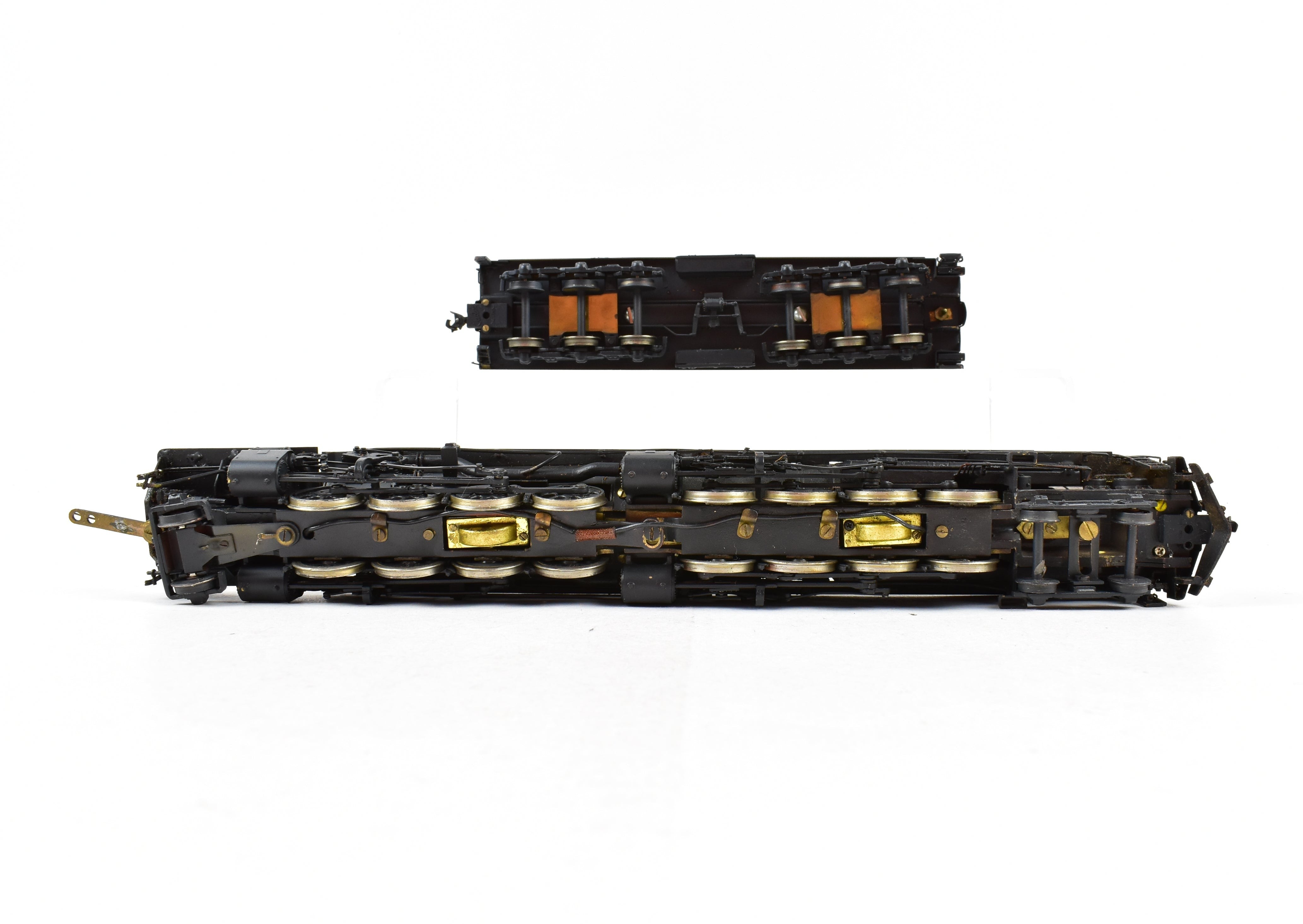 HO Scale Brass Balboa Southern Pacific AC - 12 4 - 8 - 8 - 2 Cab Forward #4283 Weathered Model
