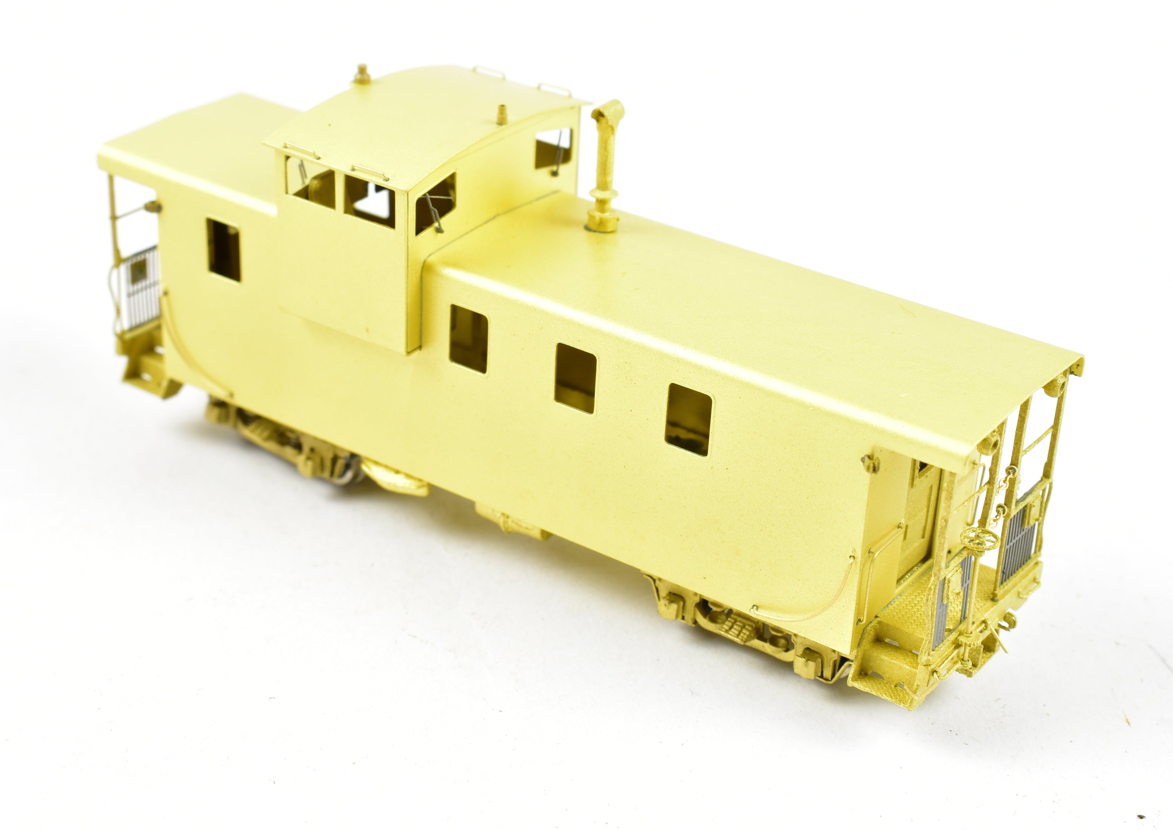 HOn3 Scale Model Brass Precision Scale Co. White Pass & Yukon Railway Steel Caboose 901 - A Collectible Train Car