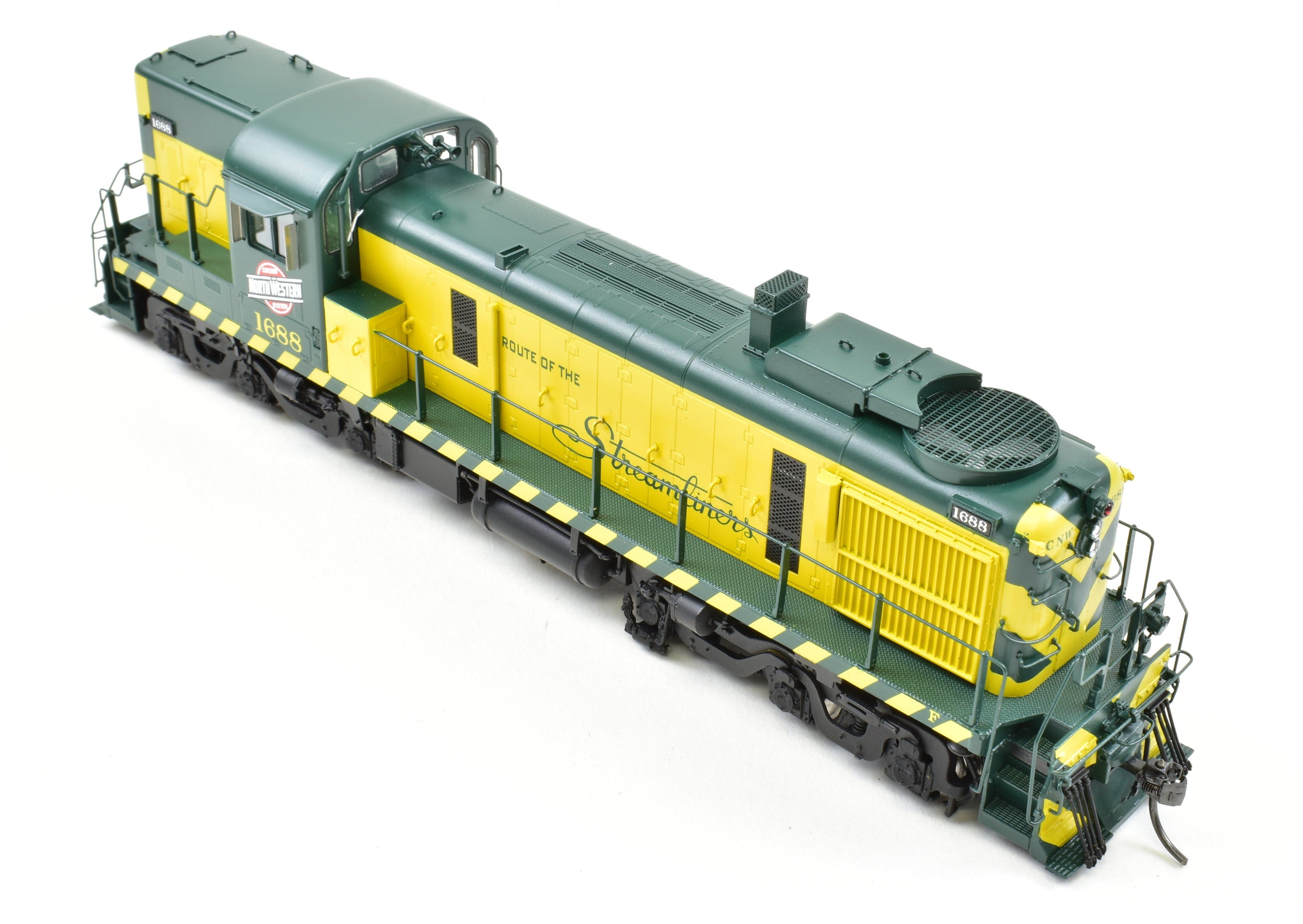 HO Scale Brass OMI ALCo RSD - 5 Phase III Hammerhead FP C&NW Model
