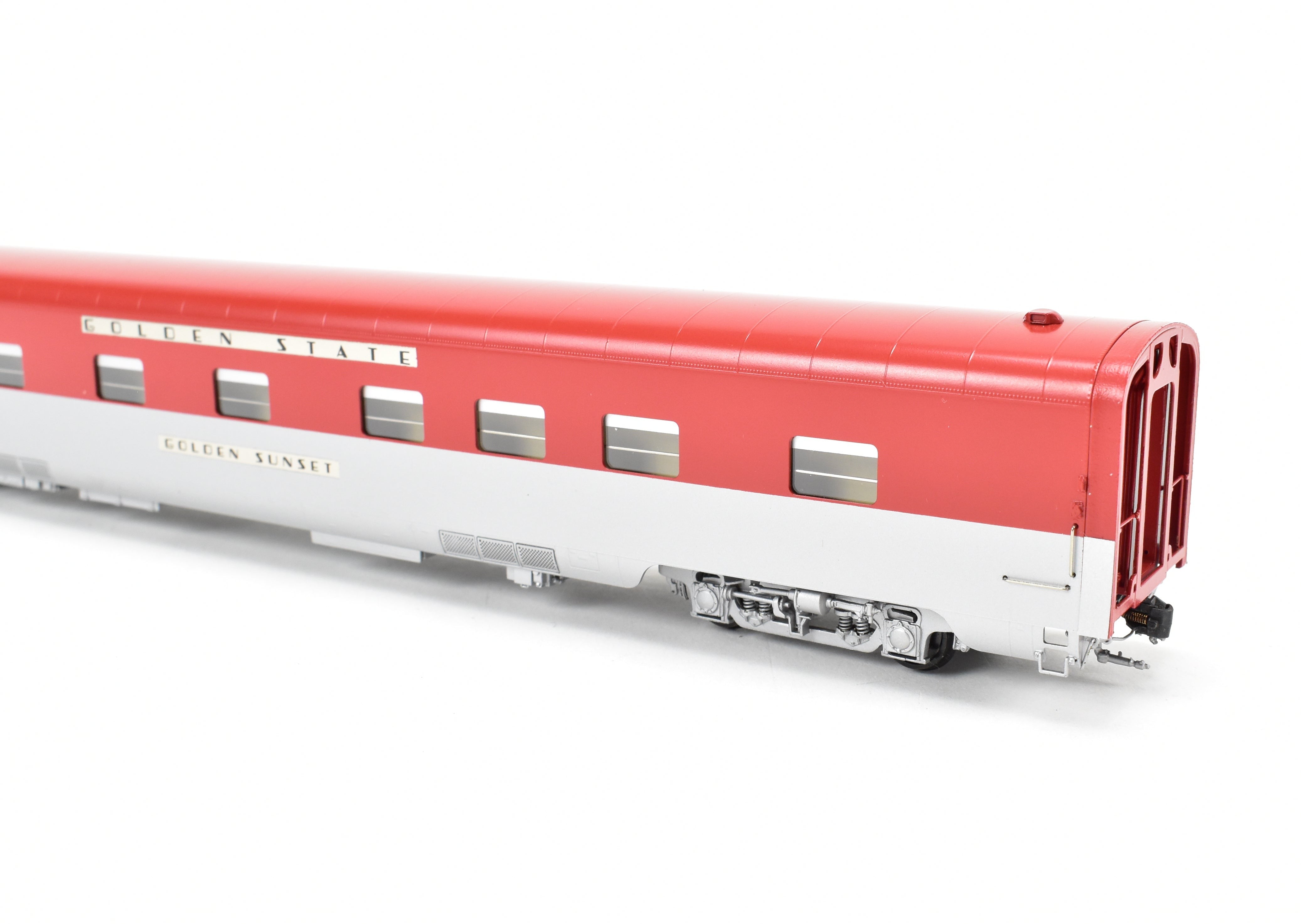 HO Scale Brass Challenger Imports CRI&P/SP 10-Car Passenger Train Set Factory Painted - Incomplete, Rock Island and Southern Pacific Golden State Edition