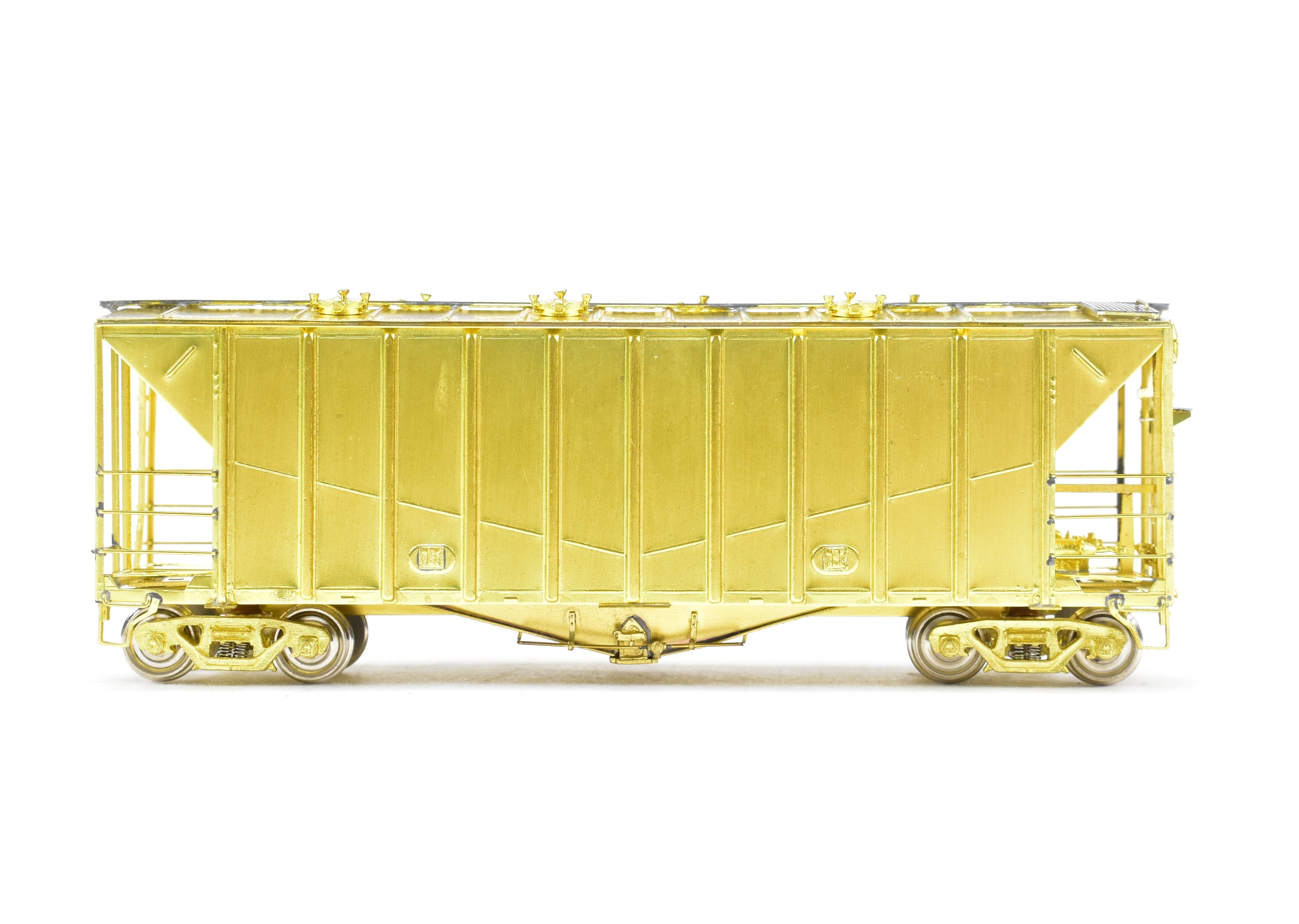 OMI Overland Models' CRI&P Rock Island Airslide Covered Hopper in HO Brass