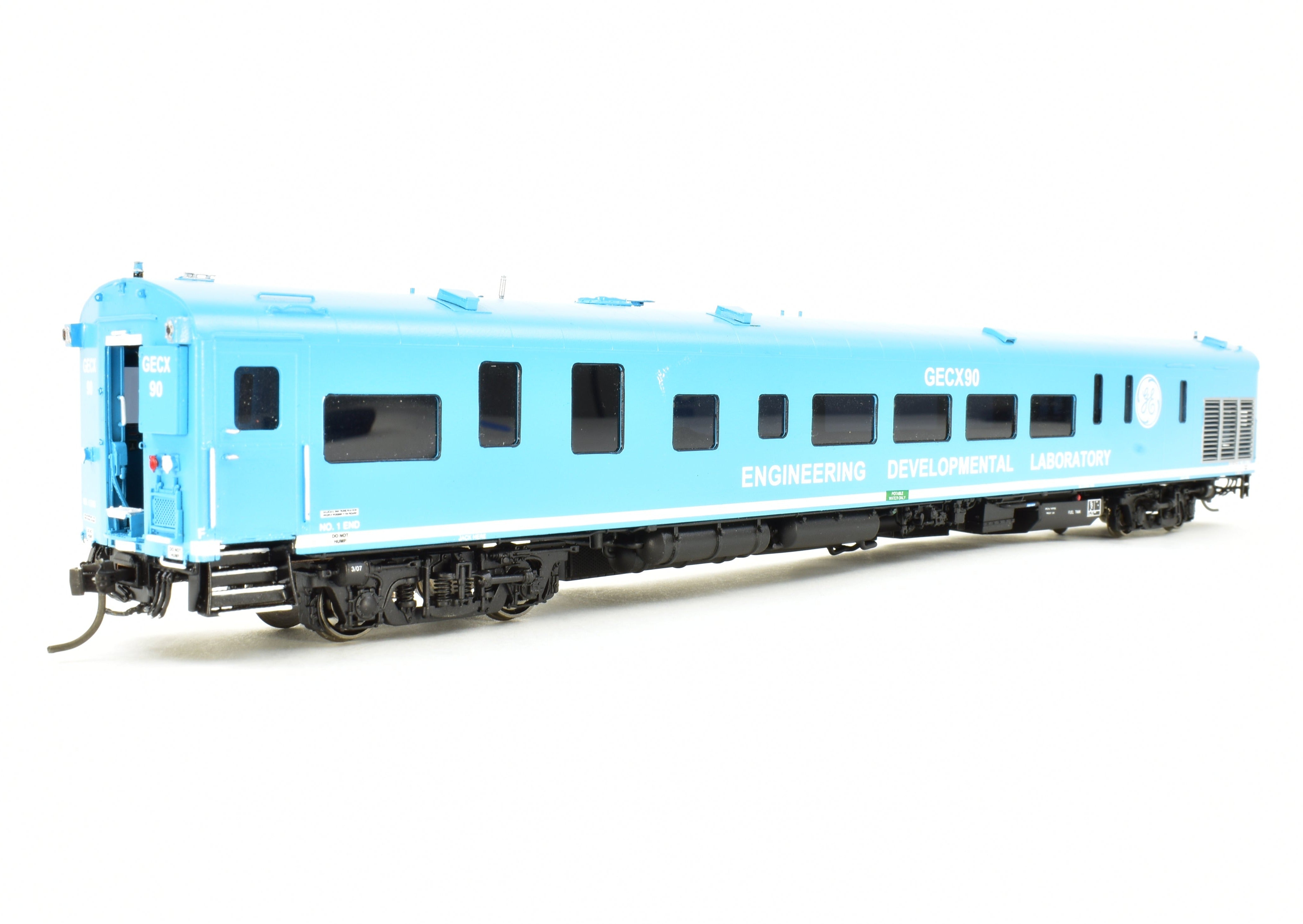 HO Brass OMI General Electric Test Car FP No. 90 by Overland Models