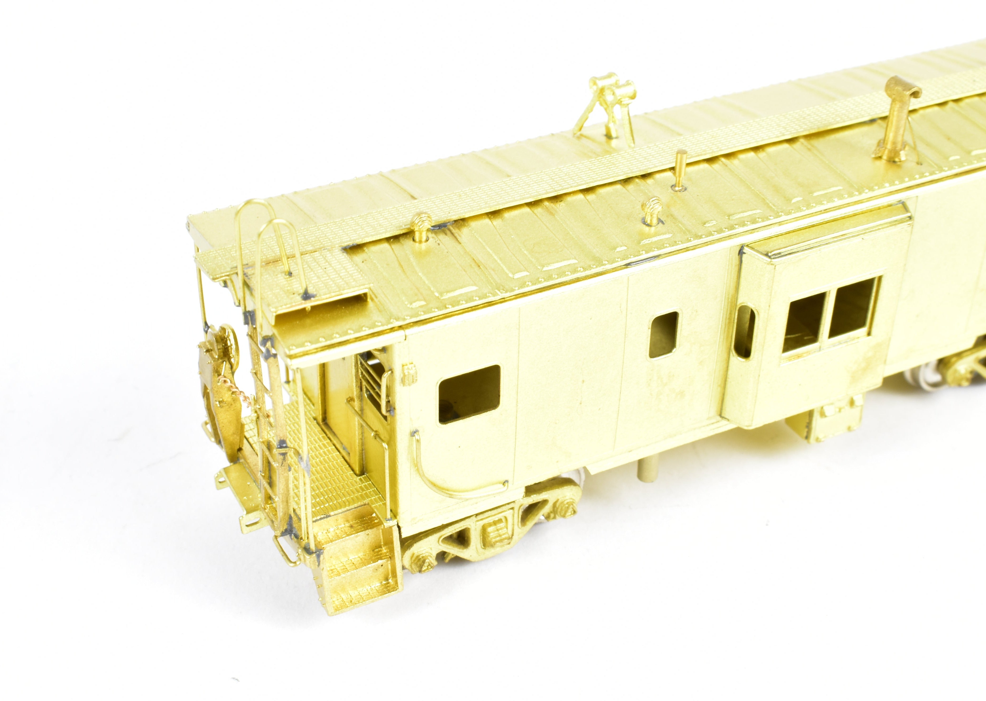 HO Scale Brass Conventional Bay Window Caboose - OMI (Overland Models, Inc.) Union Pacific CA - 13 Caboose with Roof Walk for Model Trains