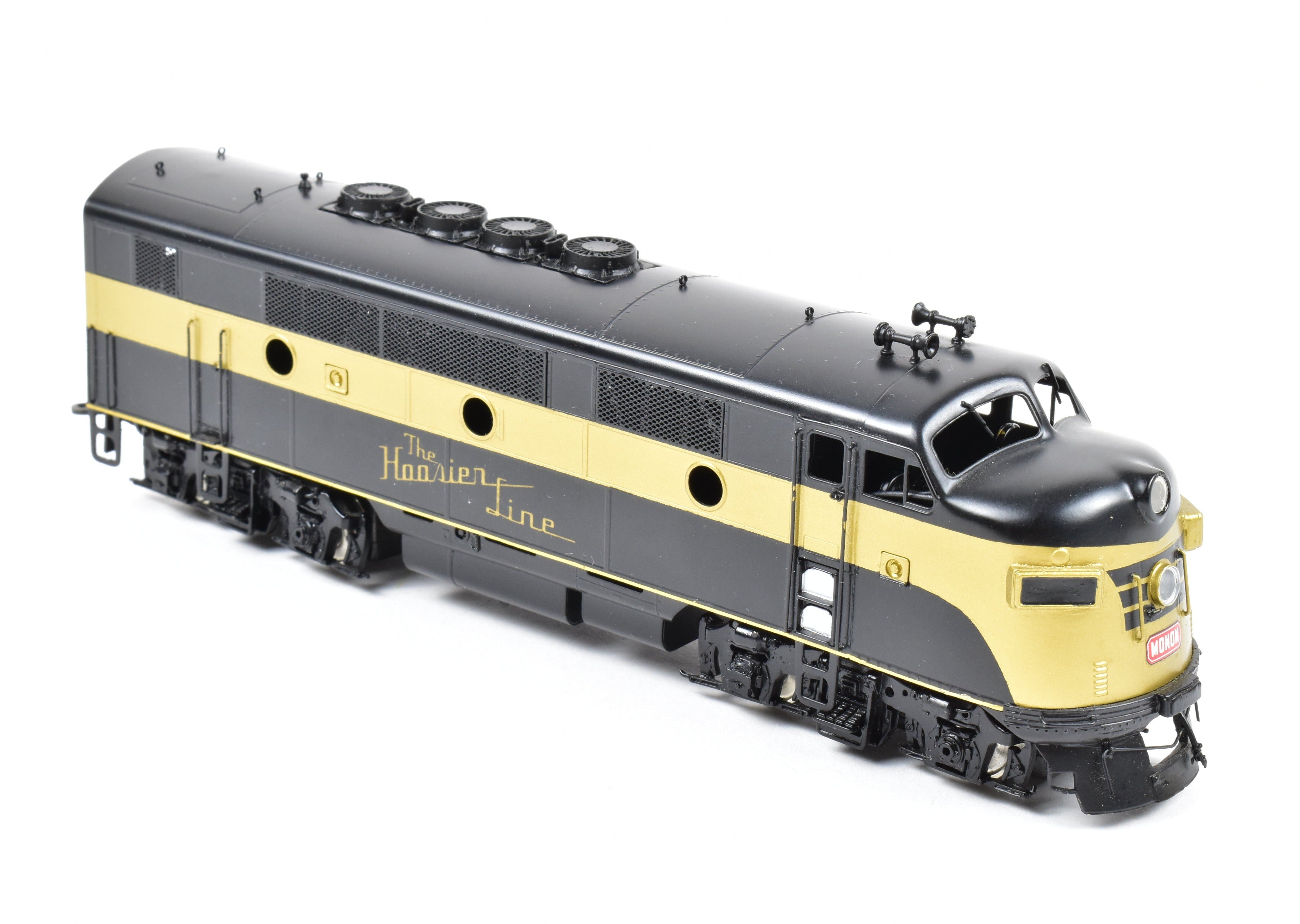 HO Brass Oriental Limited CIL Monon EMD F3A PH II Factory Painted in Elegant Black and Gold