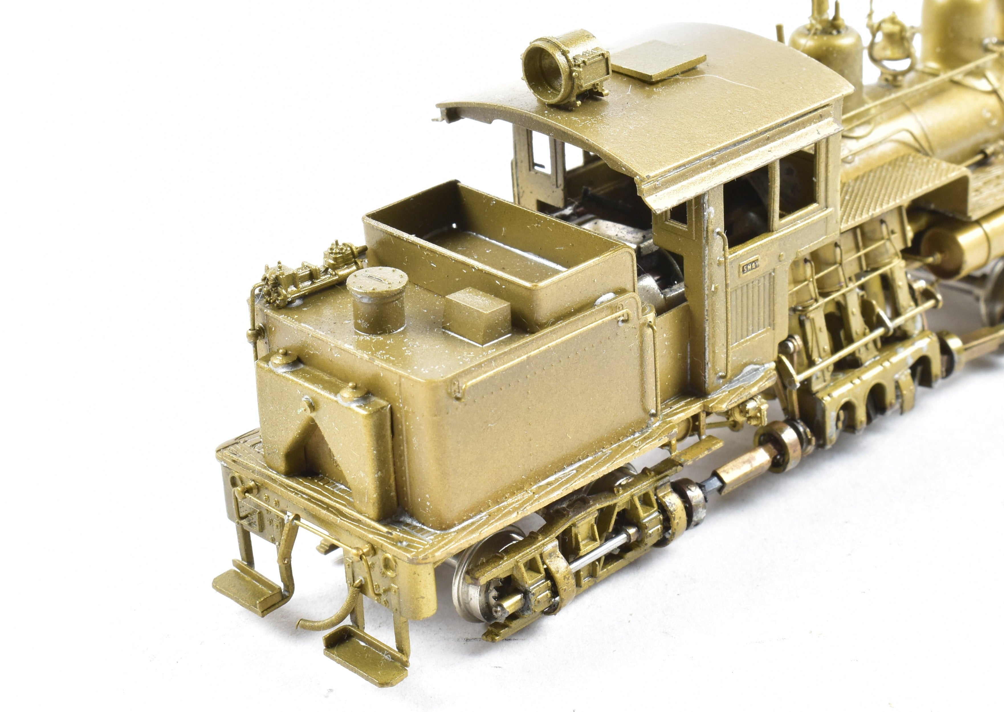 High - Quality HO Scale Brass PFM - United Hillcrest - Osbourne 2 - Truck 25 - Ton Shay Geared Locomotive Model with Damaged Box