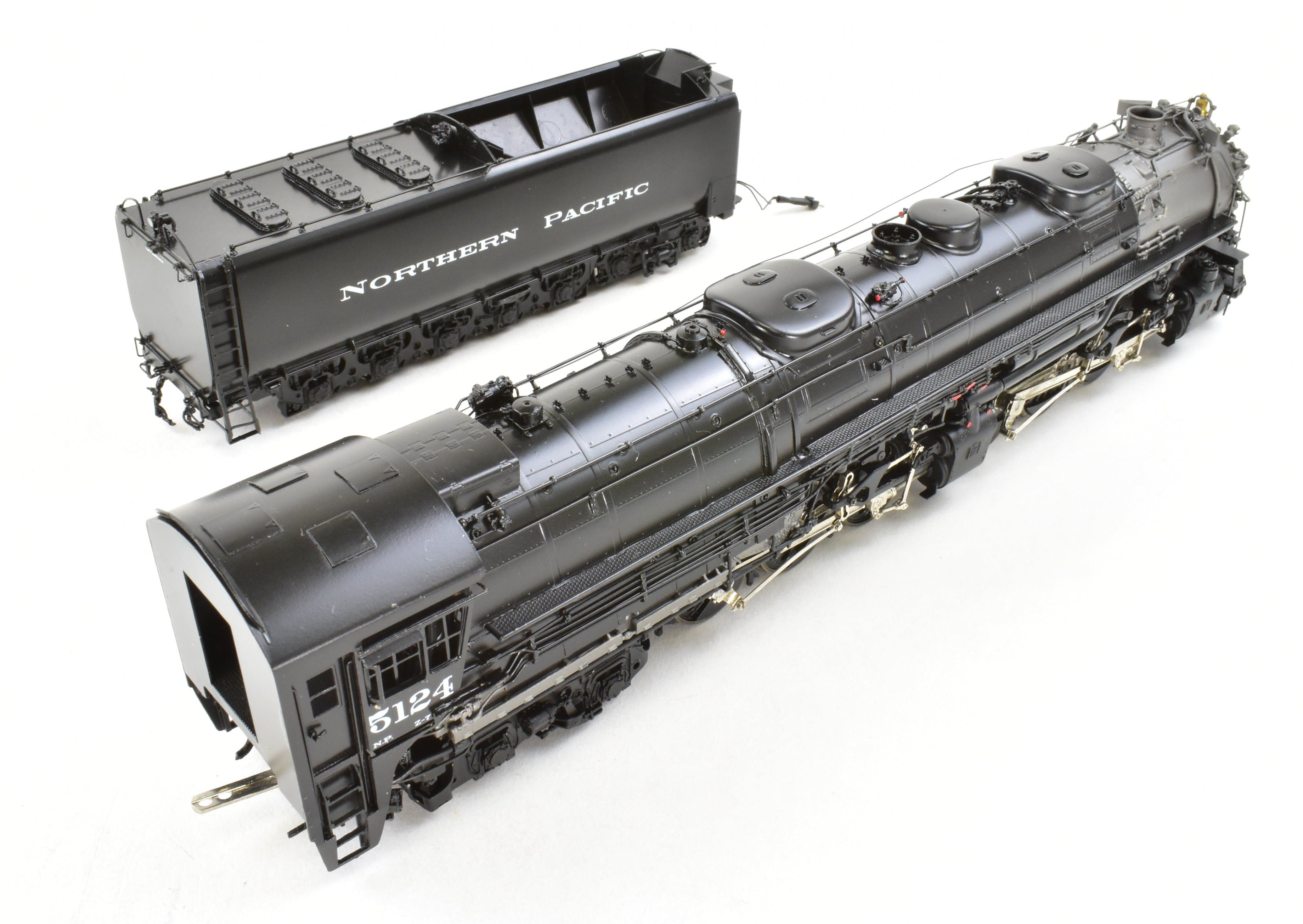 HO Scale Brass Model Train - Overland Models Northern Pacific Z - 7 4 - 6 - 6 - 4 FP Locomotive #5124