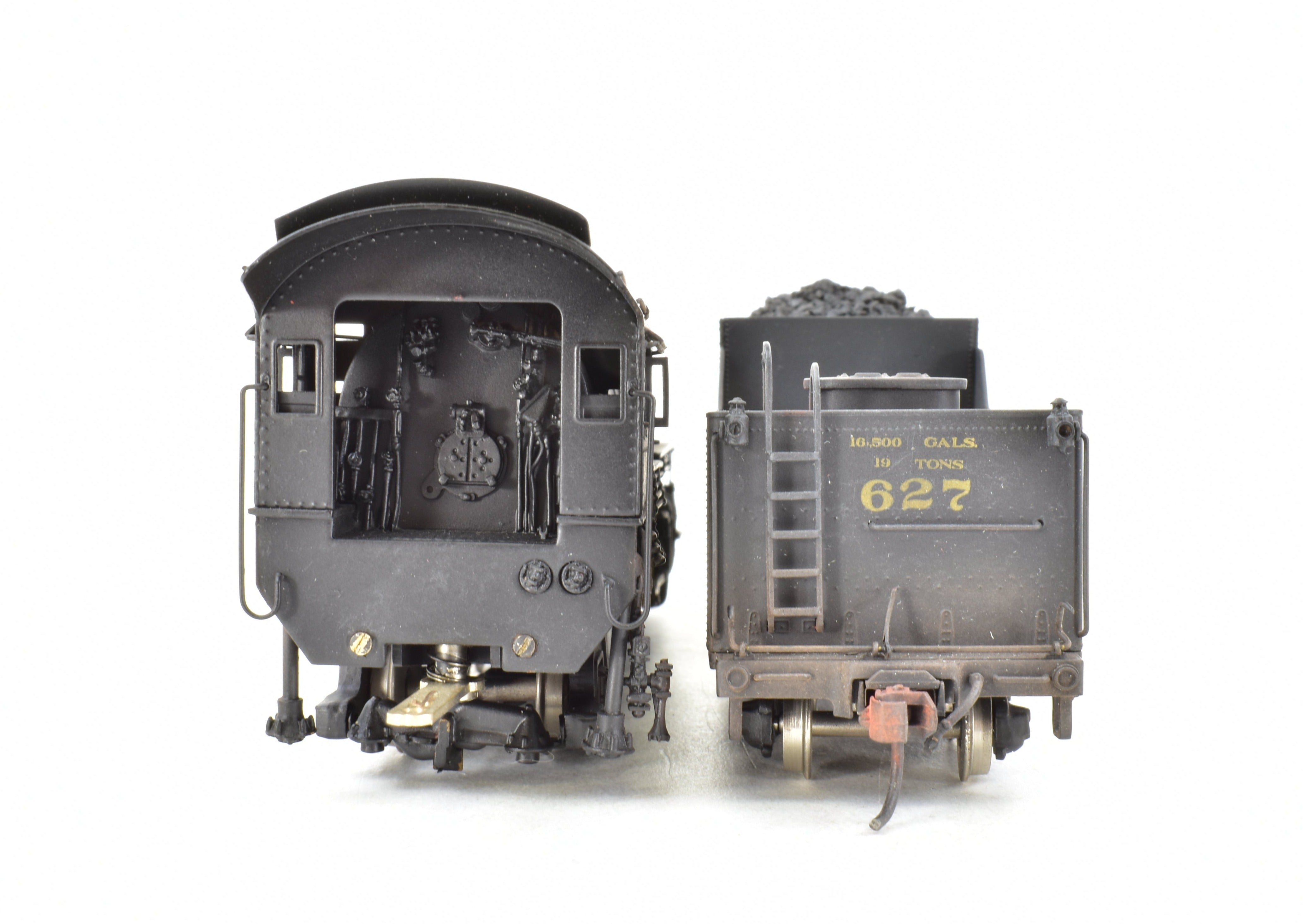 HO Scale Brass NKP - Nickel Plate Road H - 6d 2 - 8 - 2 Mikado CP No. 627 Model
