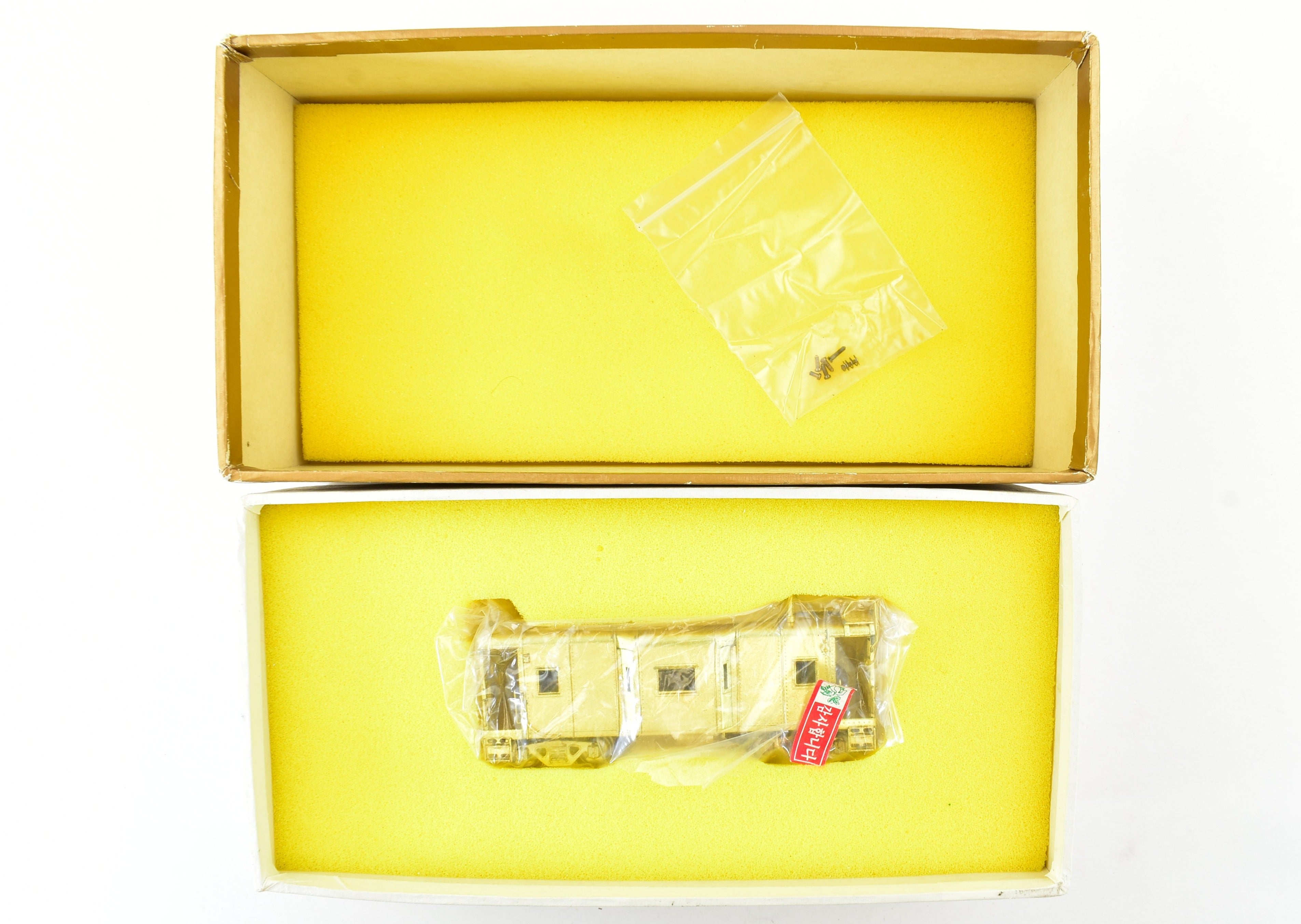 HO Brass Baltimore & Ohio I-12 Wagon Top Bay Window Caboose by Oriental Limited
