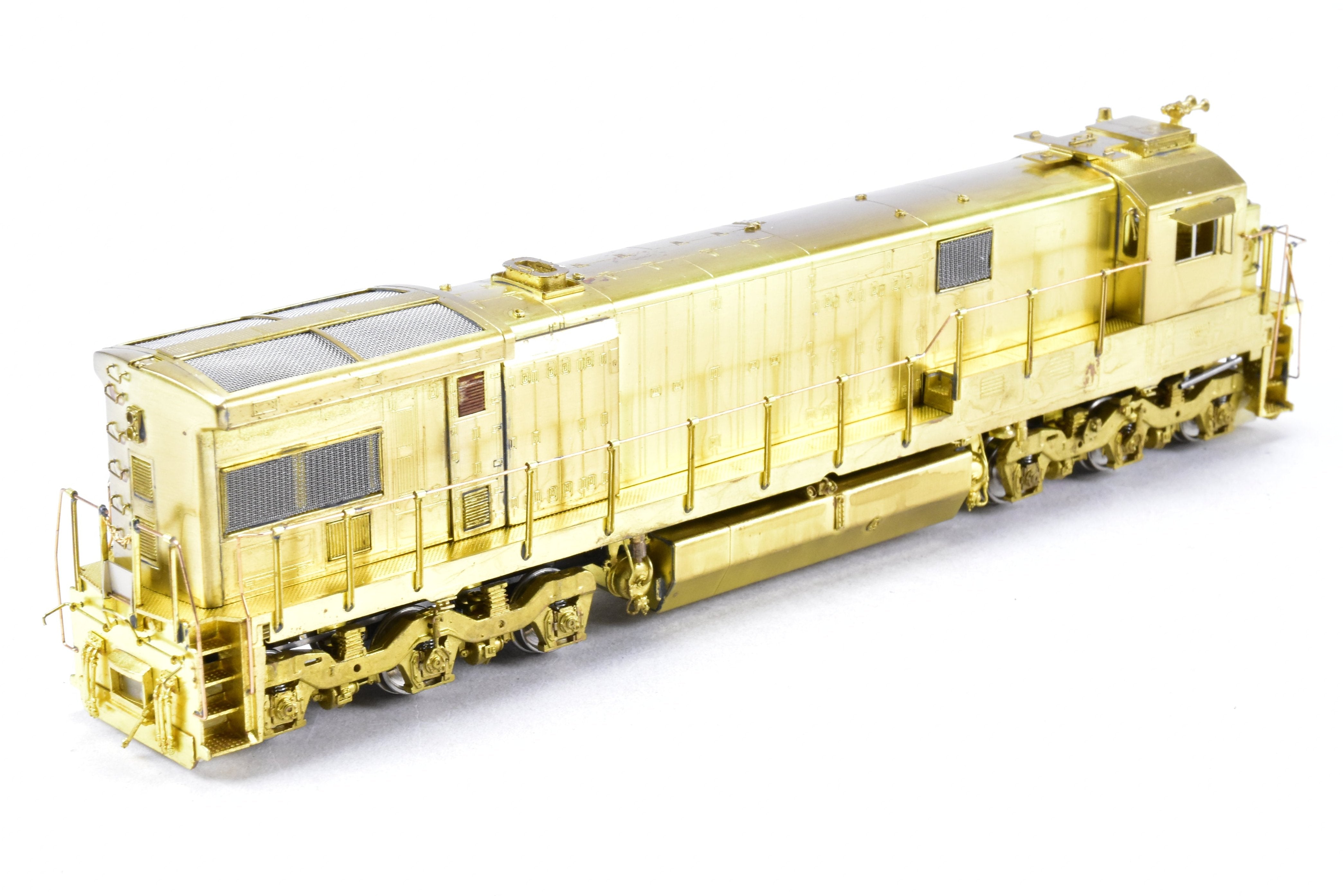 HO Scale Brass Locomotive Model - Overland Models, Inc. ATSF - Santa Fe GE U36C Rebuilt #9500