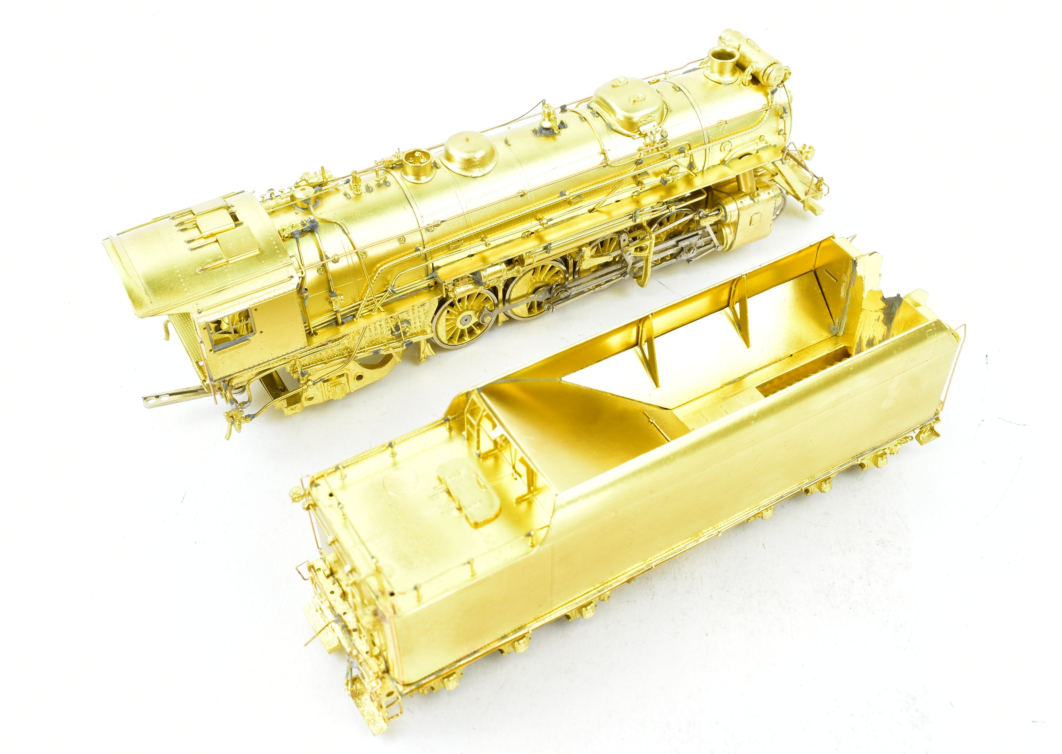 HO Scale Brass OMI Overland Models NYC New York Central H-7e 2-8-2 Elesco FWH Version