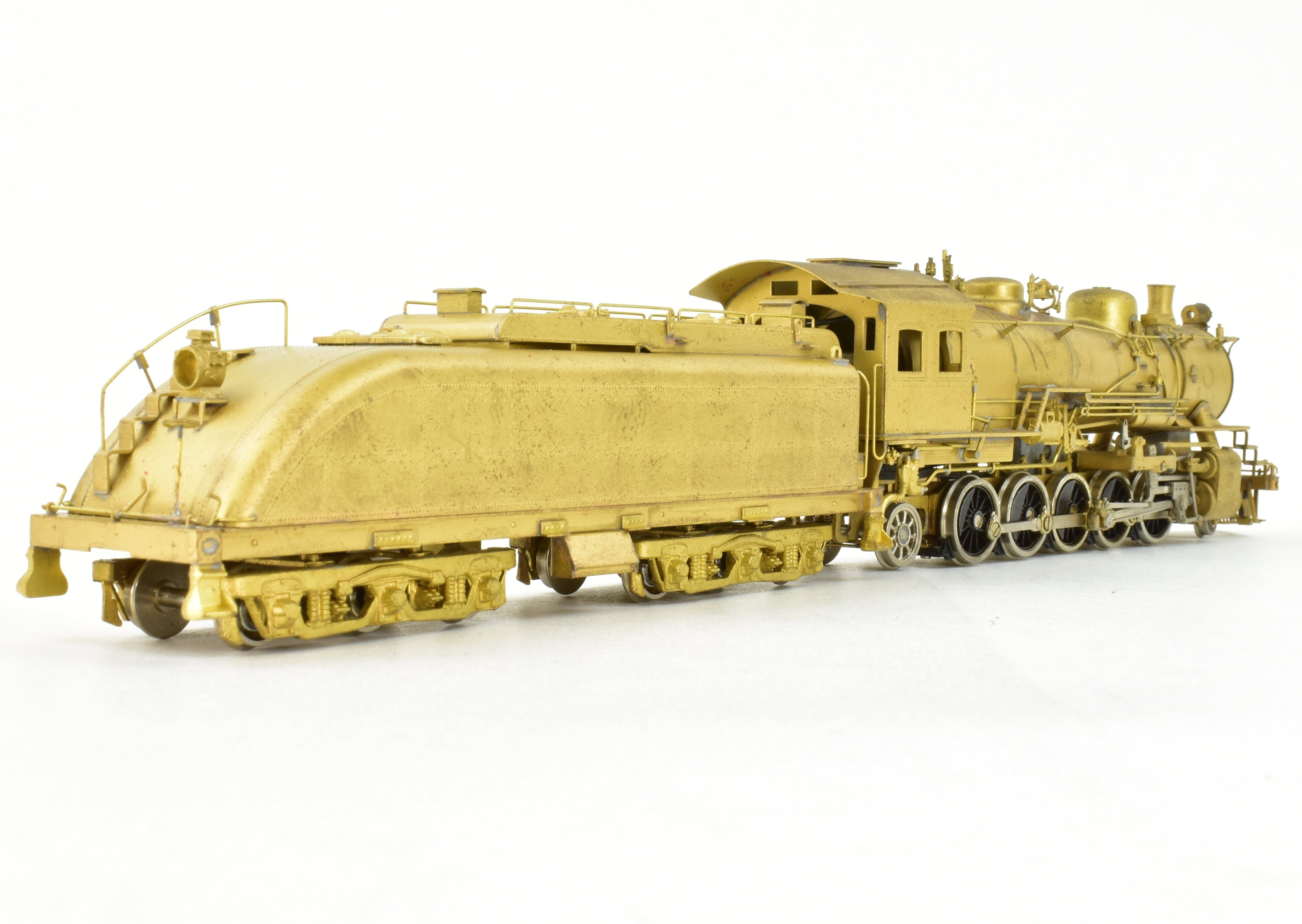HO Scale Brass Model Train - Westside Model Co. ATSF - Santa Fe 3010 2-10-2 Locomotive