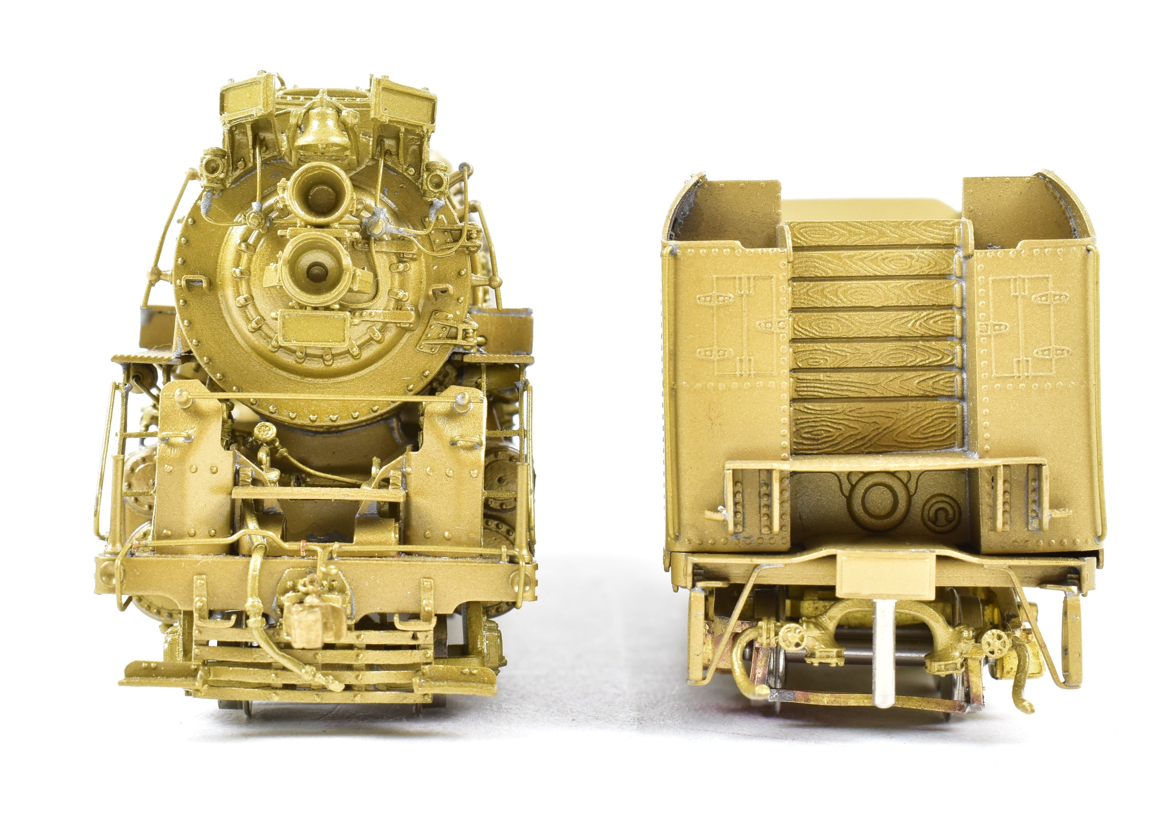 HO Scale Brass Model Train - Overland Models, Inc. NKP - Nickel Plate Road S-2 2-8-4 Berkshire Steam Locomotive Replica