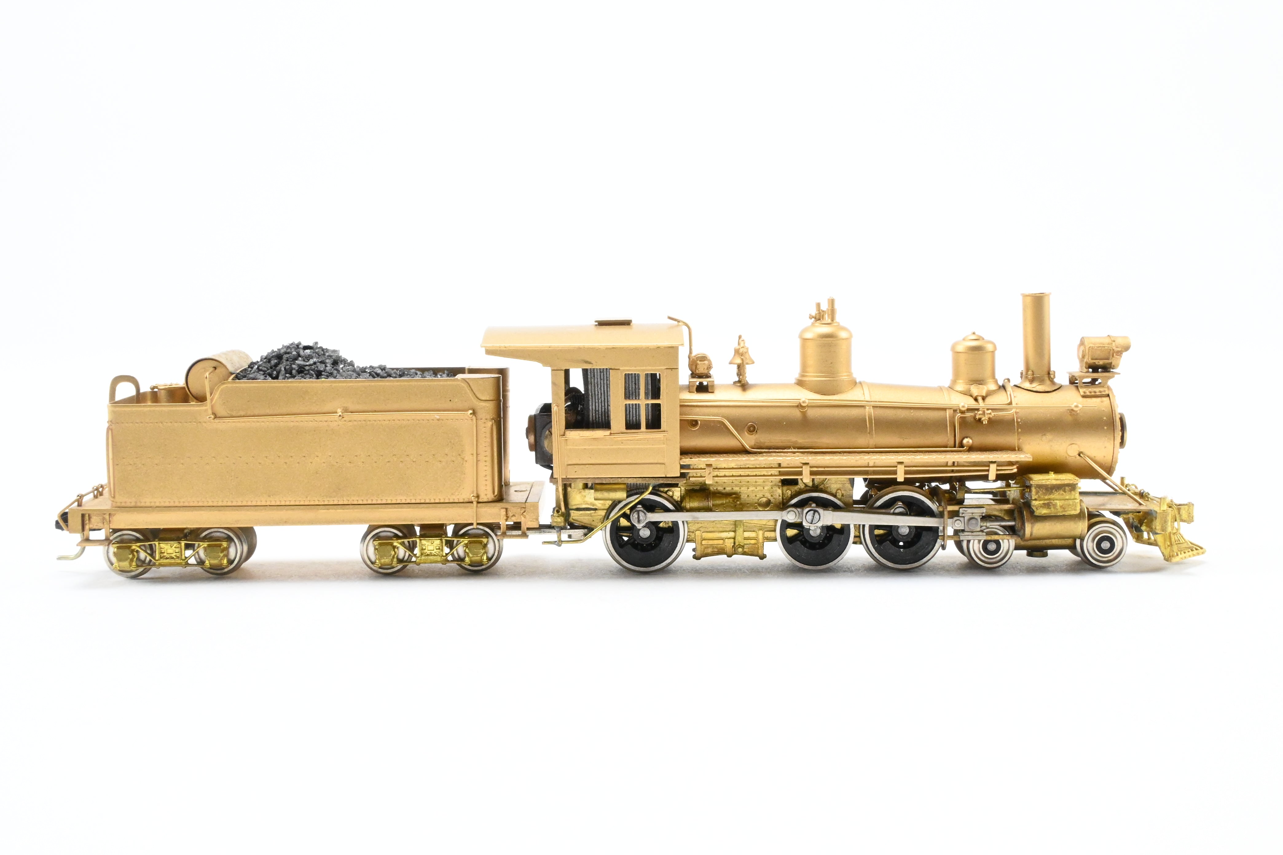 HOn3 Scale Brass Model Train by Westside Model Co. - Denver & Rio Grande Western (D&RGW) T-12 4-6-0 Ten Wheeler Locomotive