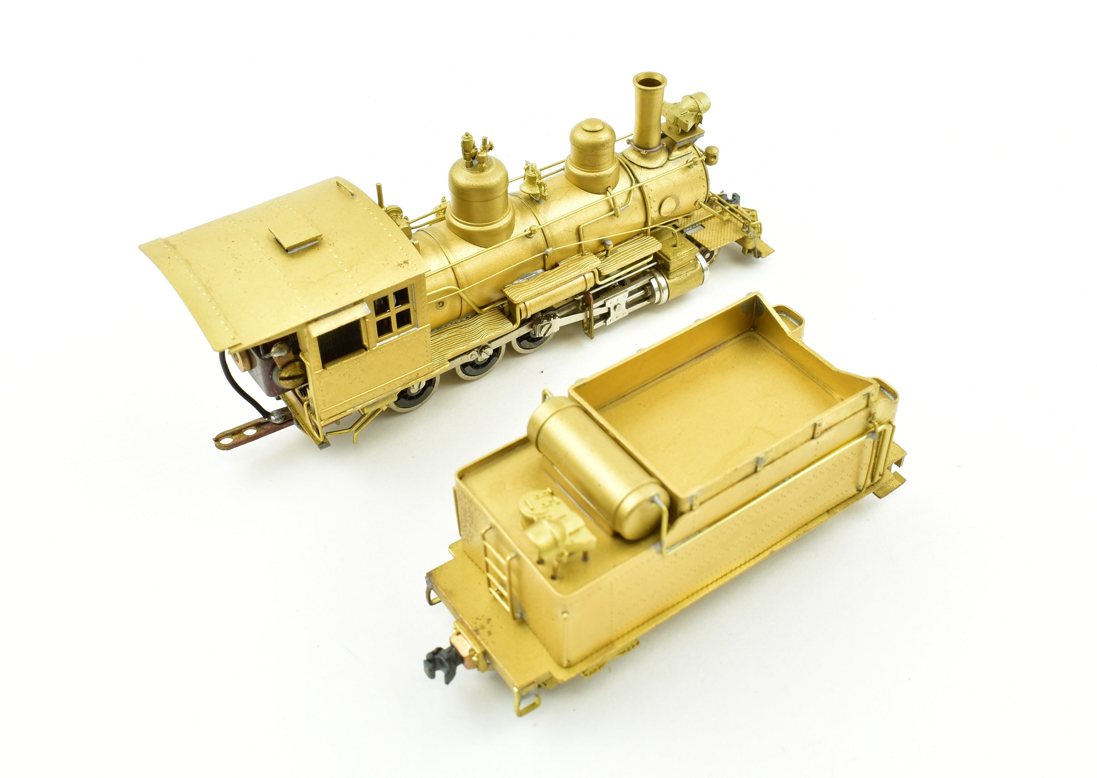 HOn3 Scale Brass Model Train - Balboa Denver & Rio Grande Western C-19 2-8-0 Locomotive #340