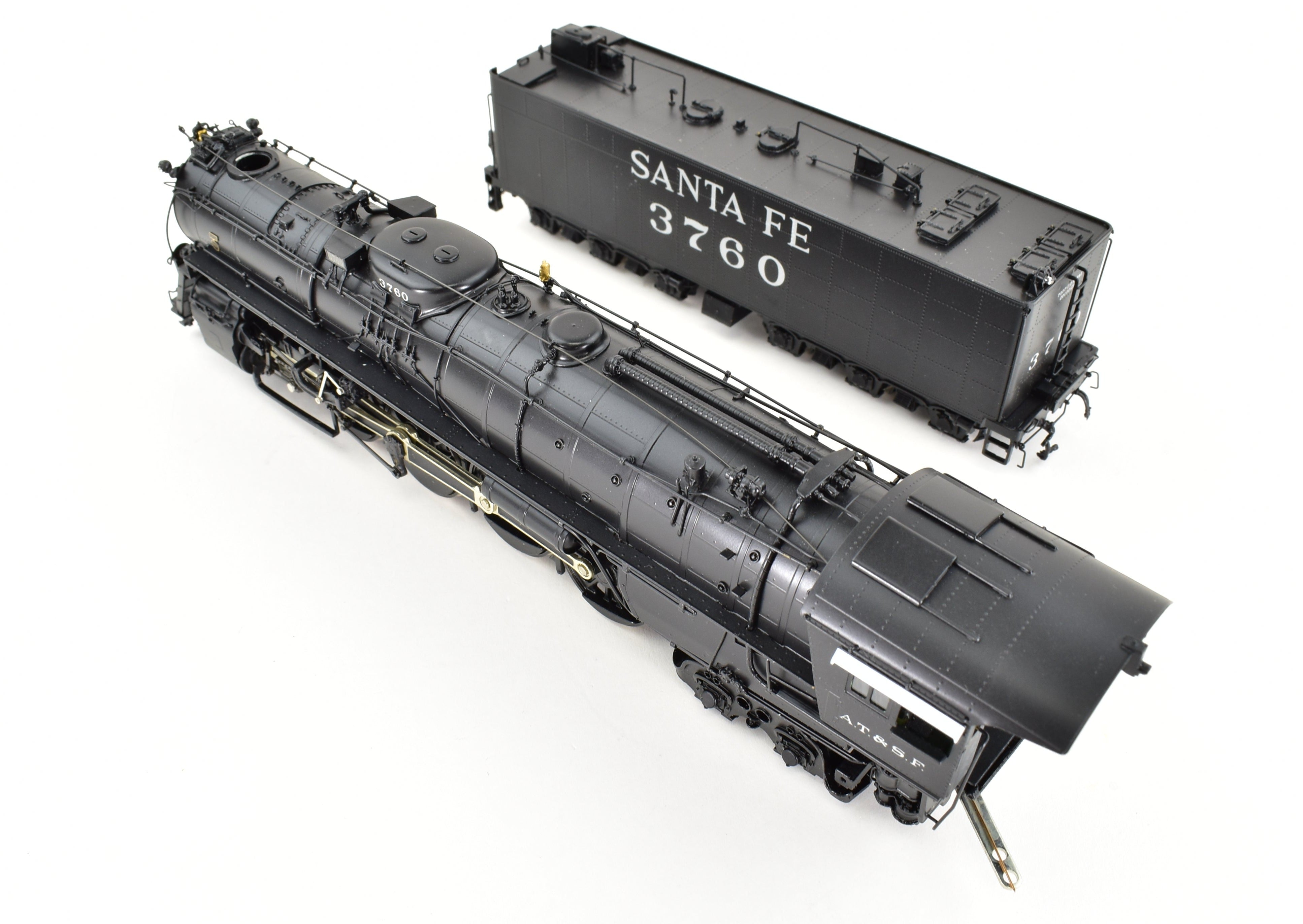 HO Brass Key Imports ATSF - Santa Fe 3751 Class 4-8-4 Modernized FP #3760 Model