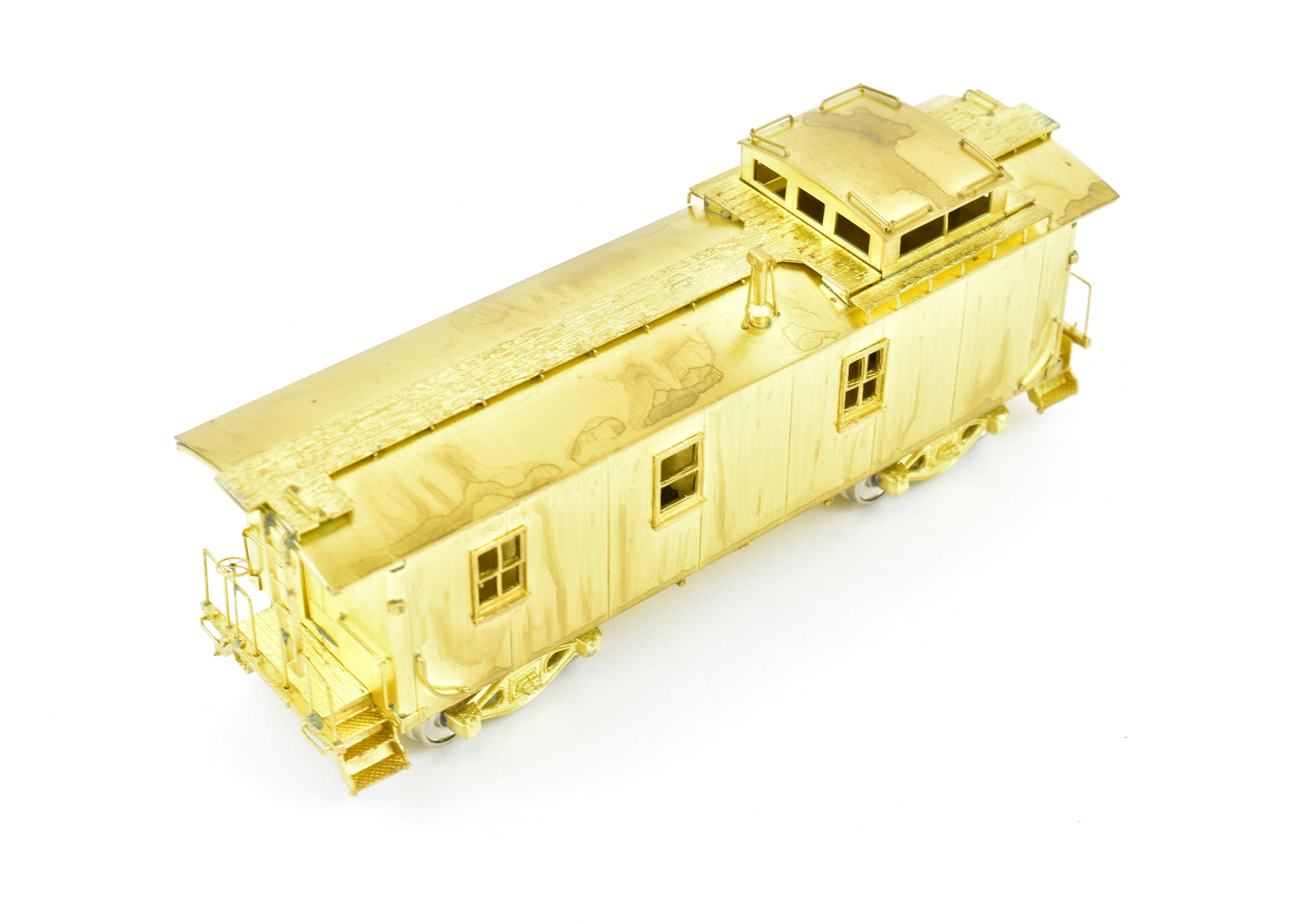 HO Brass OMI NYC - New York Central 1900 Wood Caboose, Like-New Model