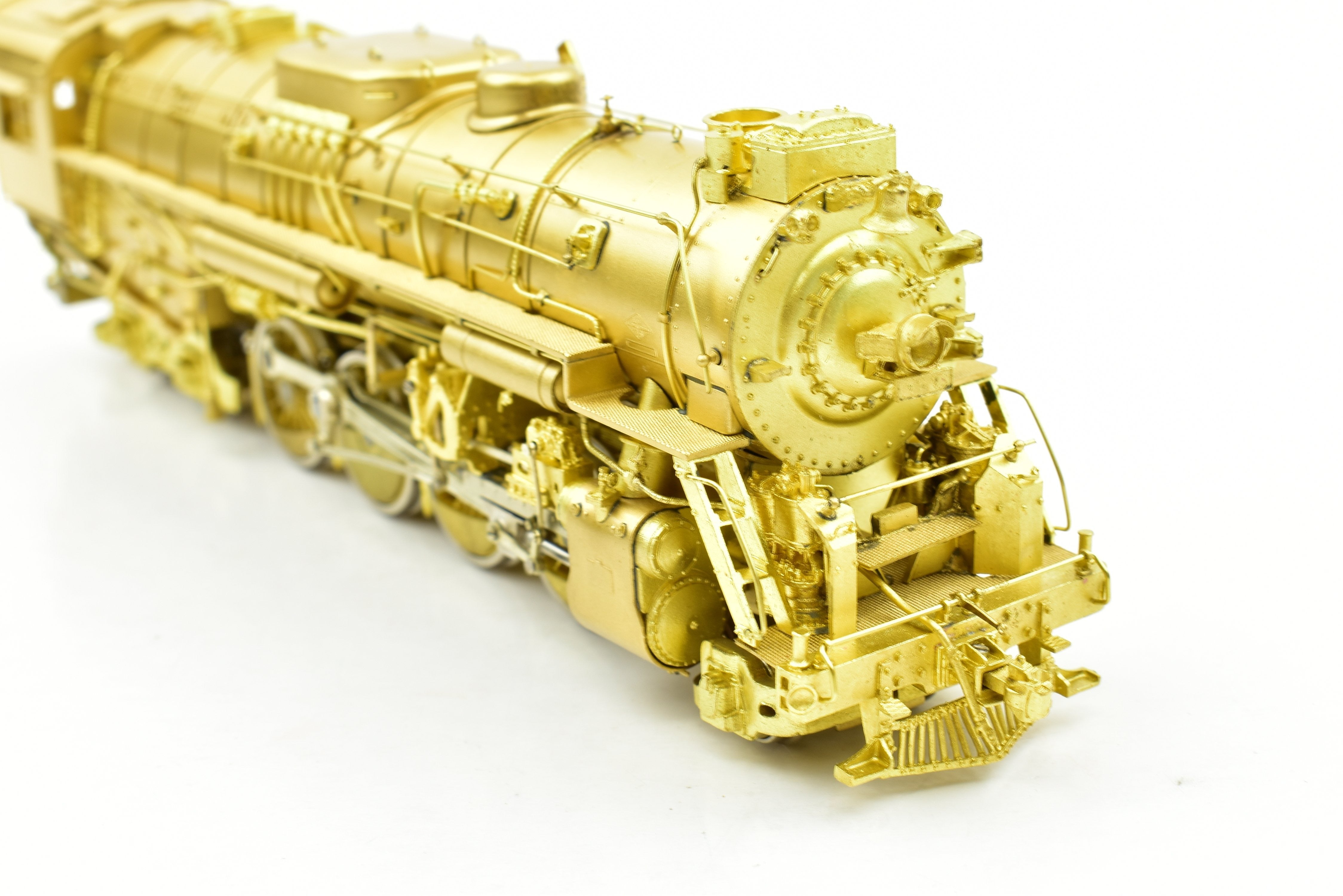 HO Scale Brass Model Train Key Imports PM - Pere Marquette N - 1 2 - 8 - 4 Berkshire Steam Locomotive