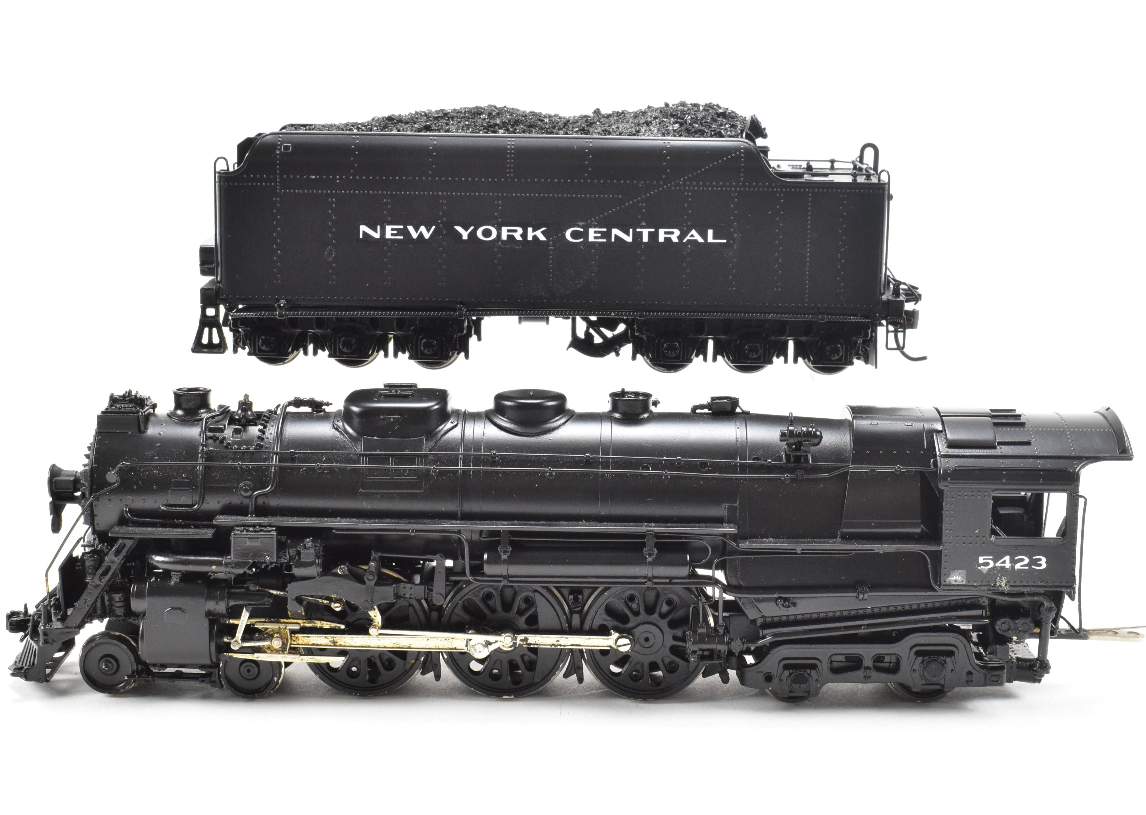 HO Scale Brass Model Train - Westside Model Co. New York Central J-3a 4-6-4 Hudson Craftsman Series No. 4 with C/P No. 5423, Incorrect Box