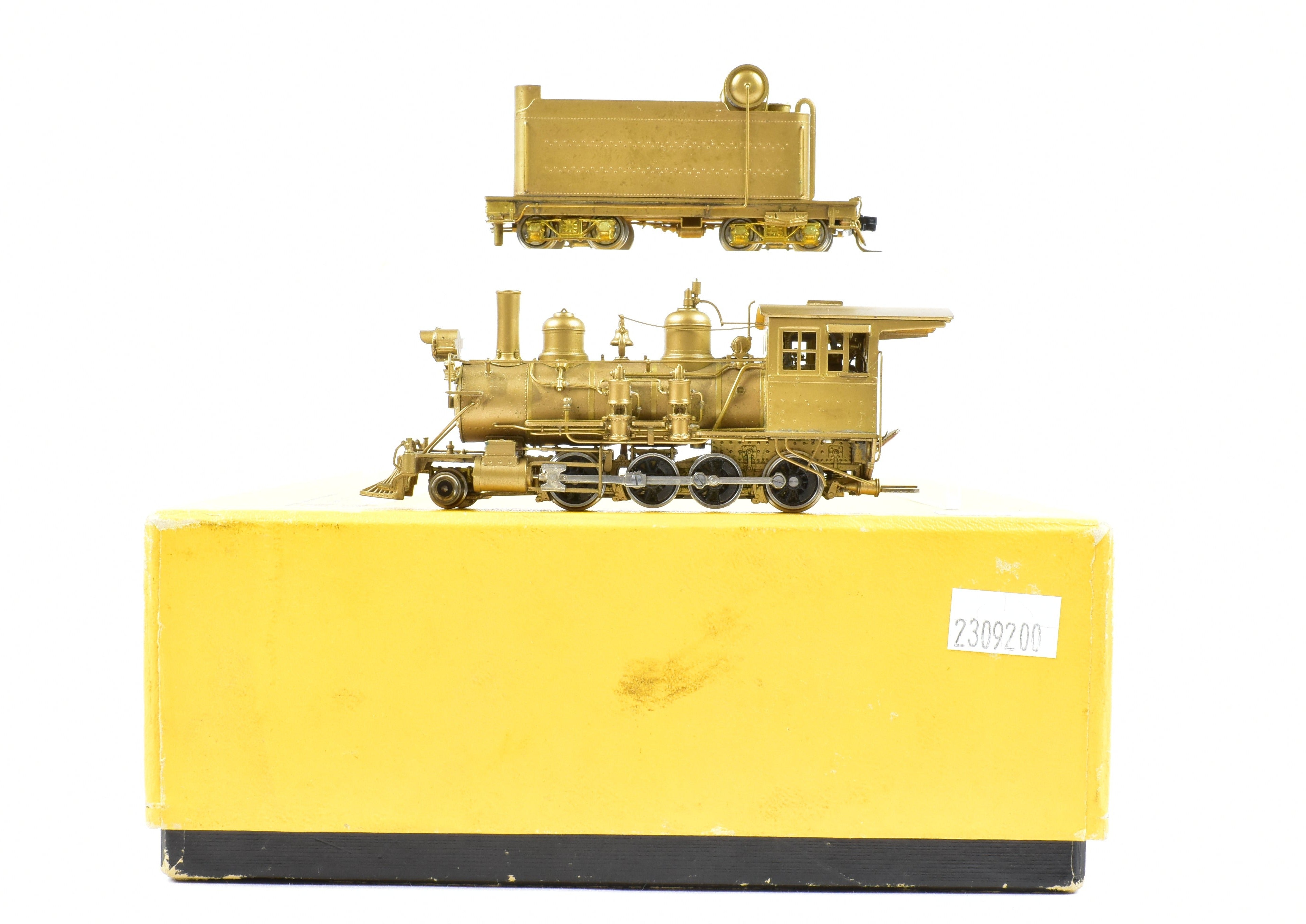 HOn3 Brass Westside D&RGW C-16 2-8-0 #268 Late Run with Improved Details