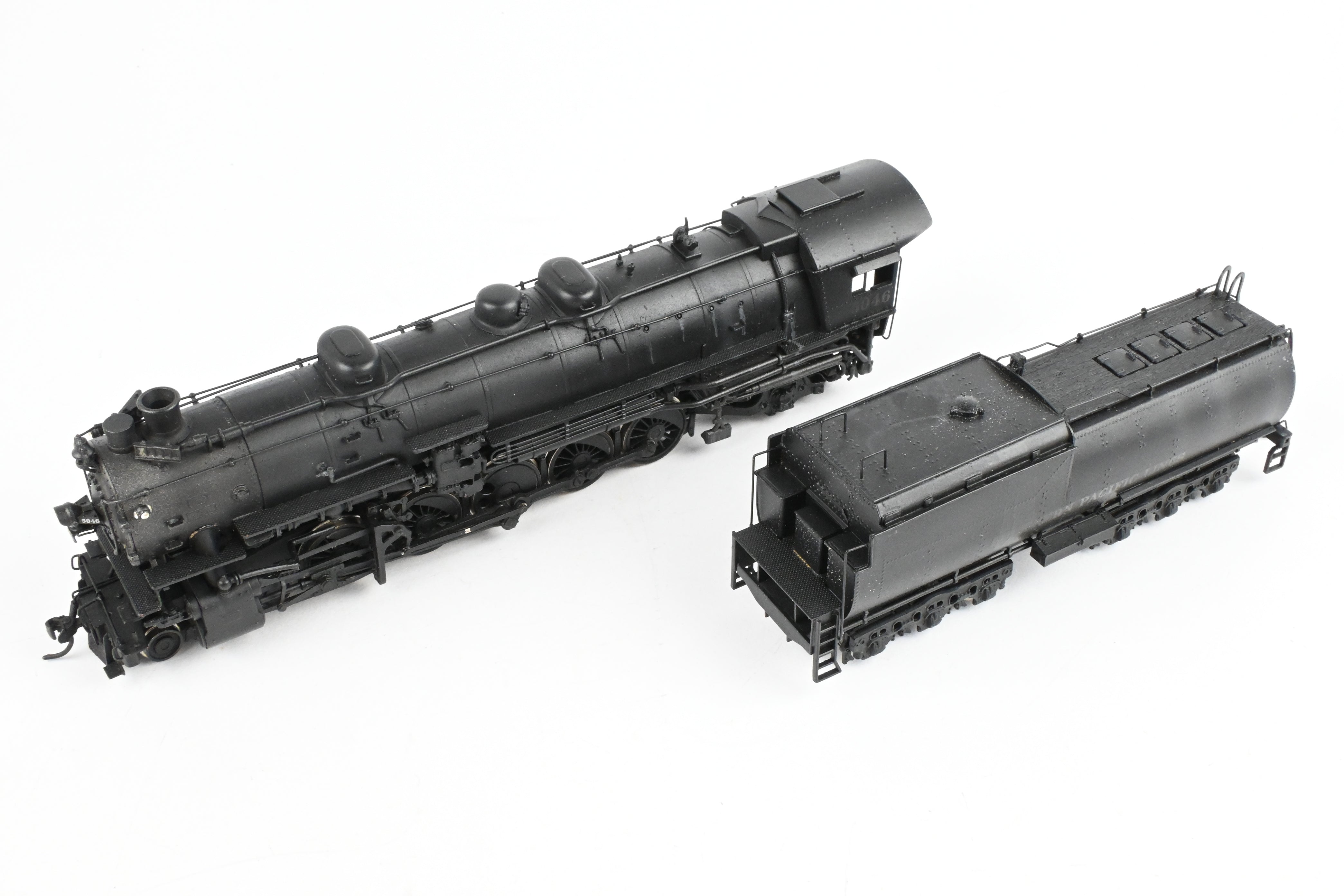 HO Scale Brass Westside SP-1 4-10-2 CP Model #5046 with Heavy Weathering