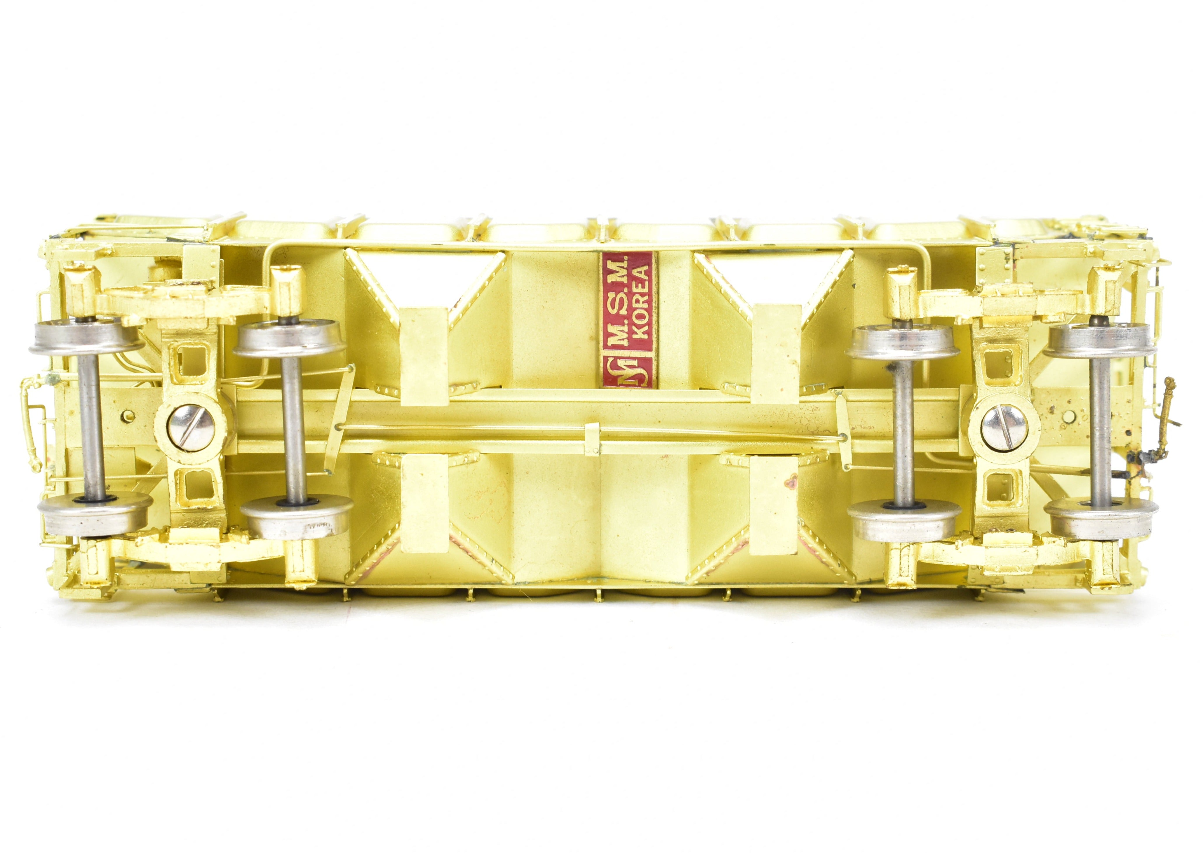 HO Brass OMI Frisco 2-Bay Covered Hopper by Overland Models