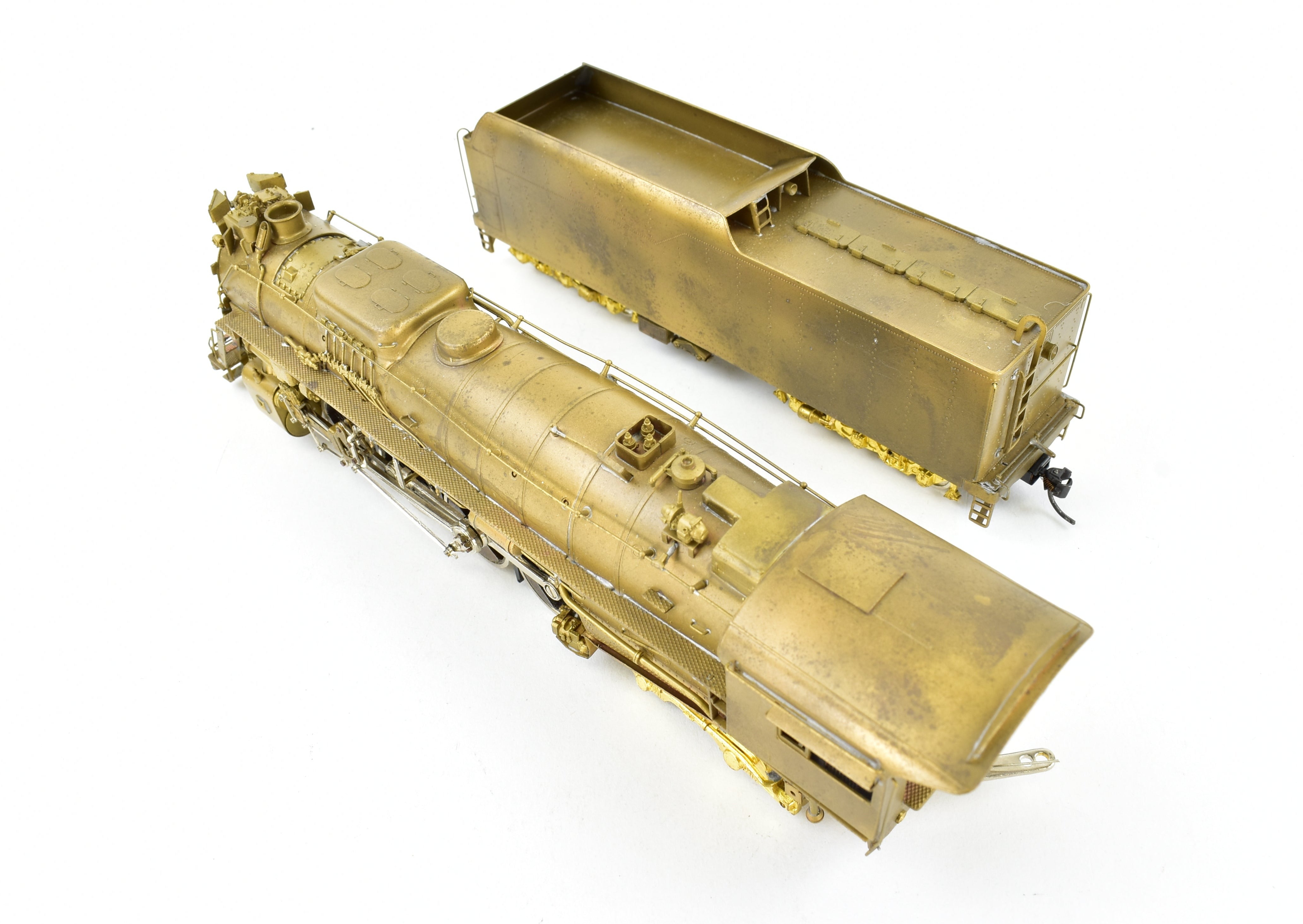 HO Scale Brass Pacific Fast Mail (PFM) Model Train - United C&O - Chesapeake & Ohio 2-8-4 Kanawha Locomotive