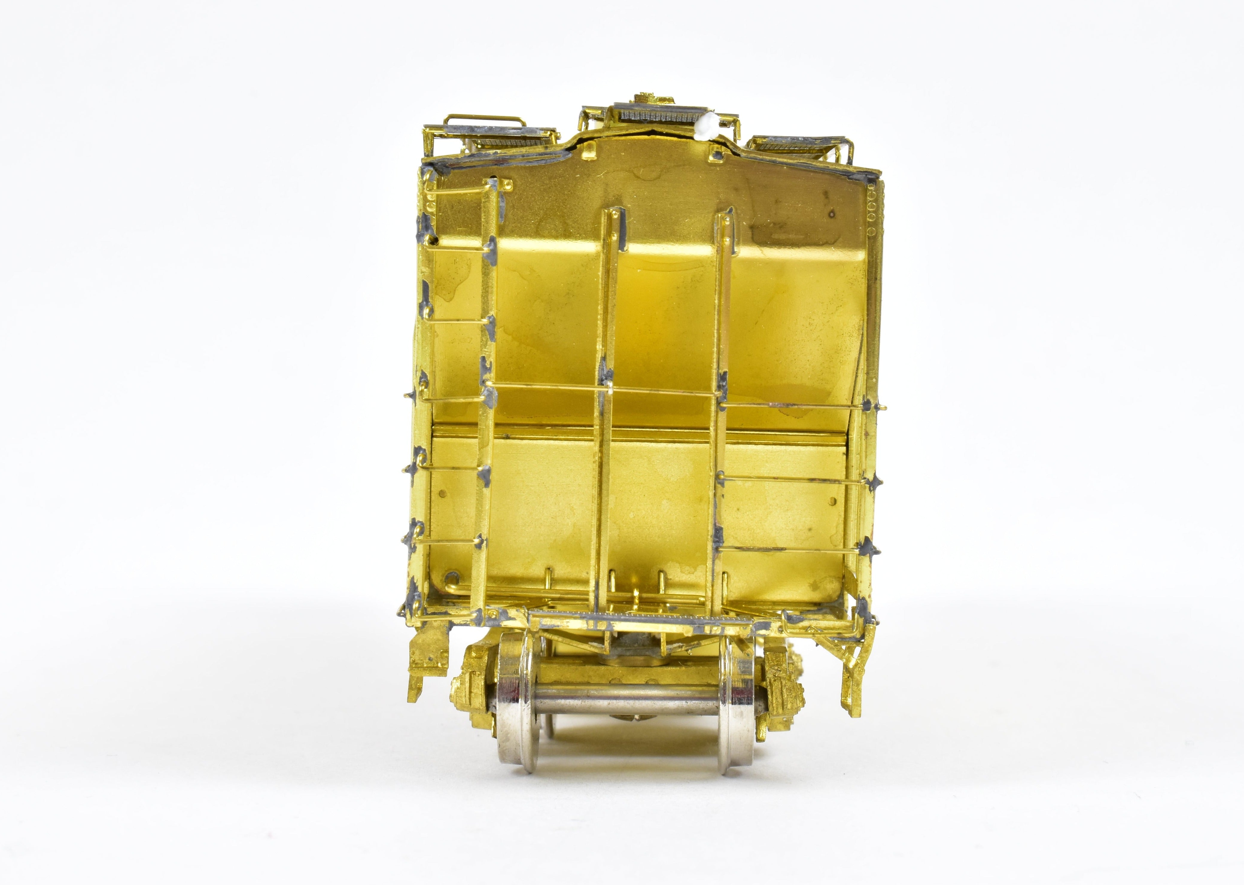 HO Scale Brass OMI (Overland Models, Inc.) ATSF - Santa Fe PS 2 - Bay Covered Hopper Model Train Car