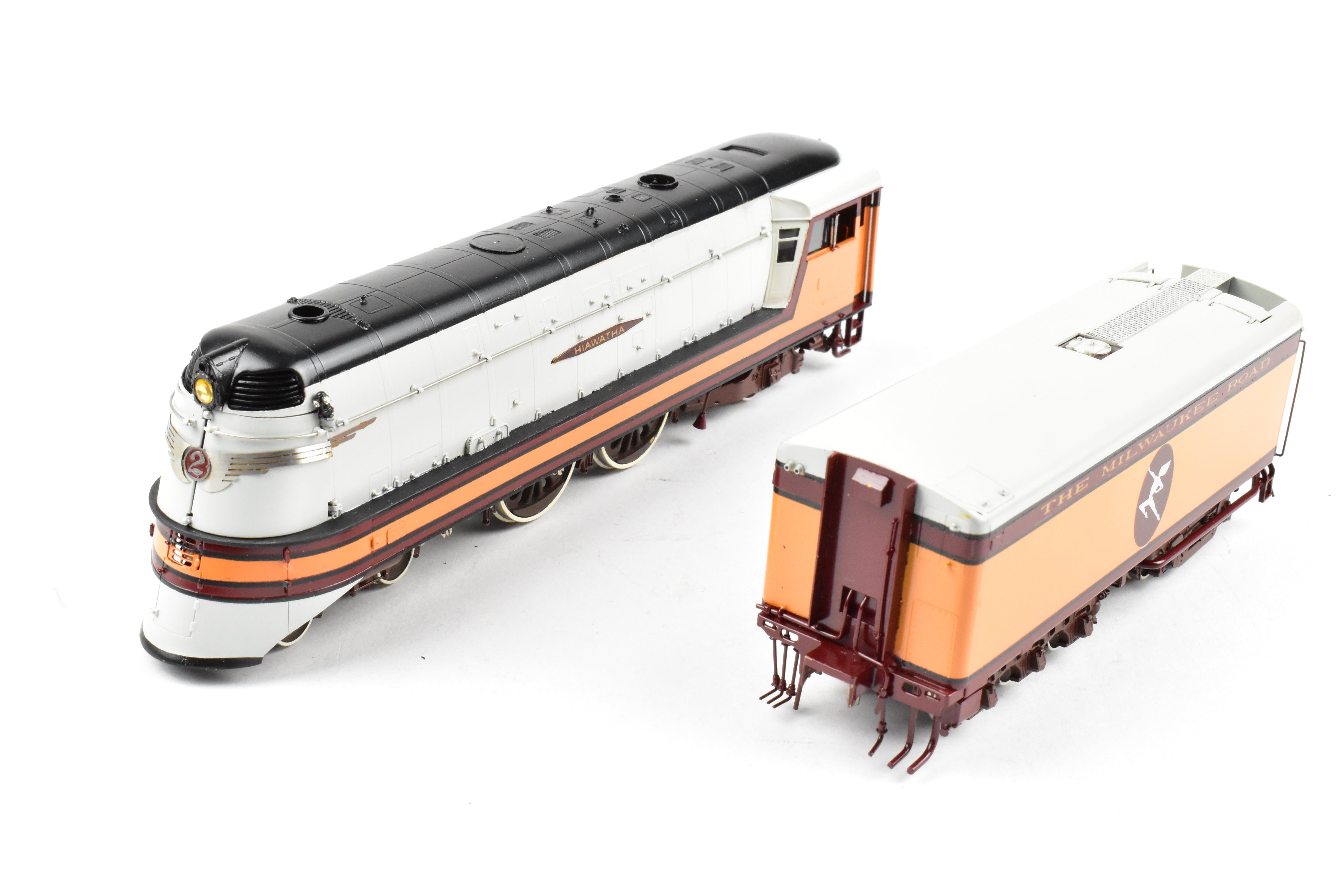 HO Scale Brass OMI MILW - Milwaukee Road A 4-4-2 Streamlined Atlantic Custom Painted #2