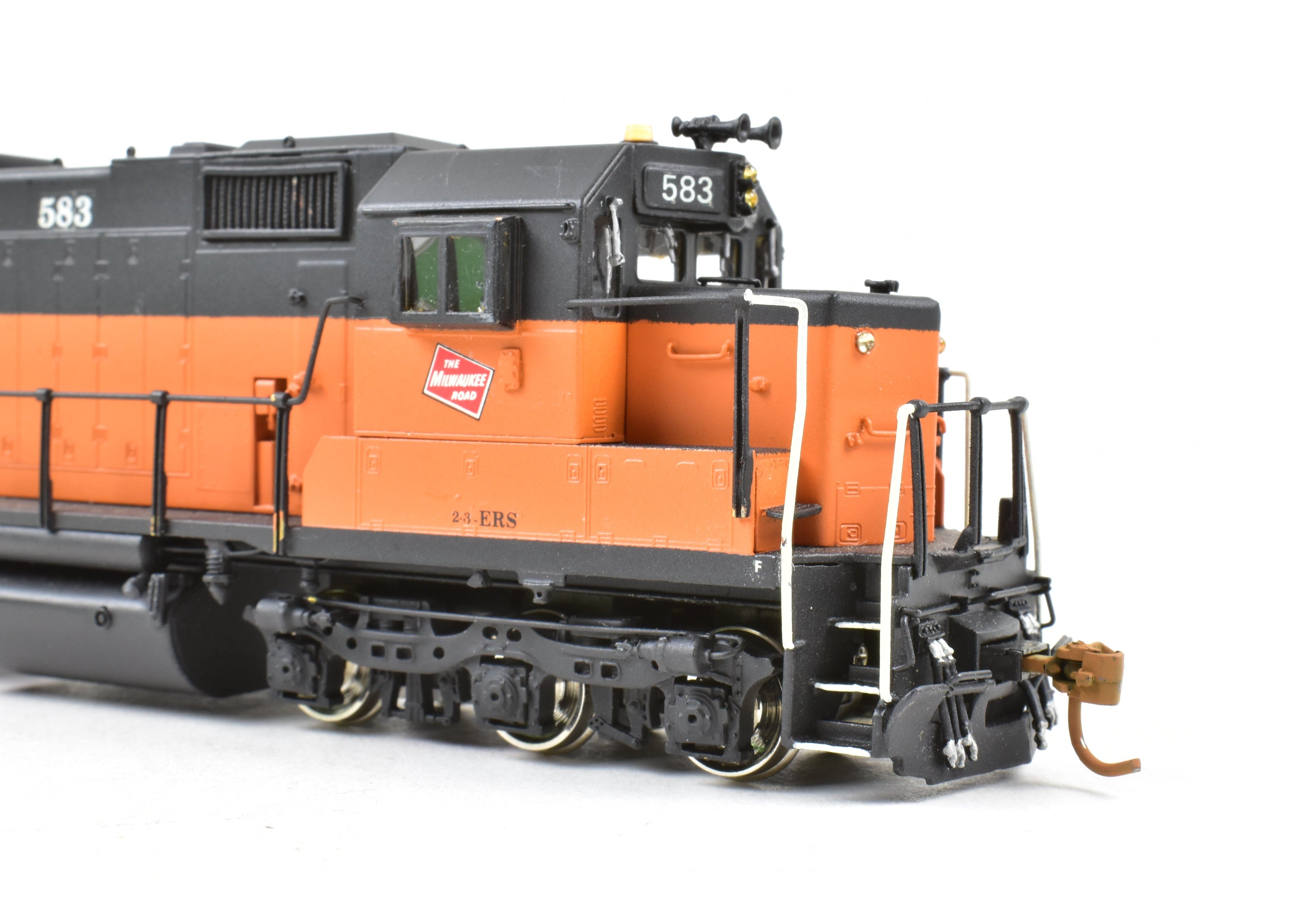 HO Scale Brass OMI MILW Milwaukee Road EMD SDL39 Custom Painted Locomotive #583