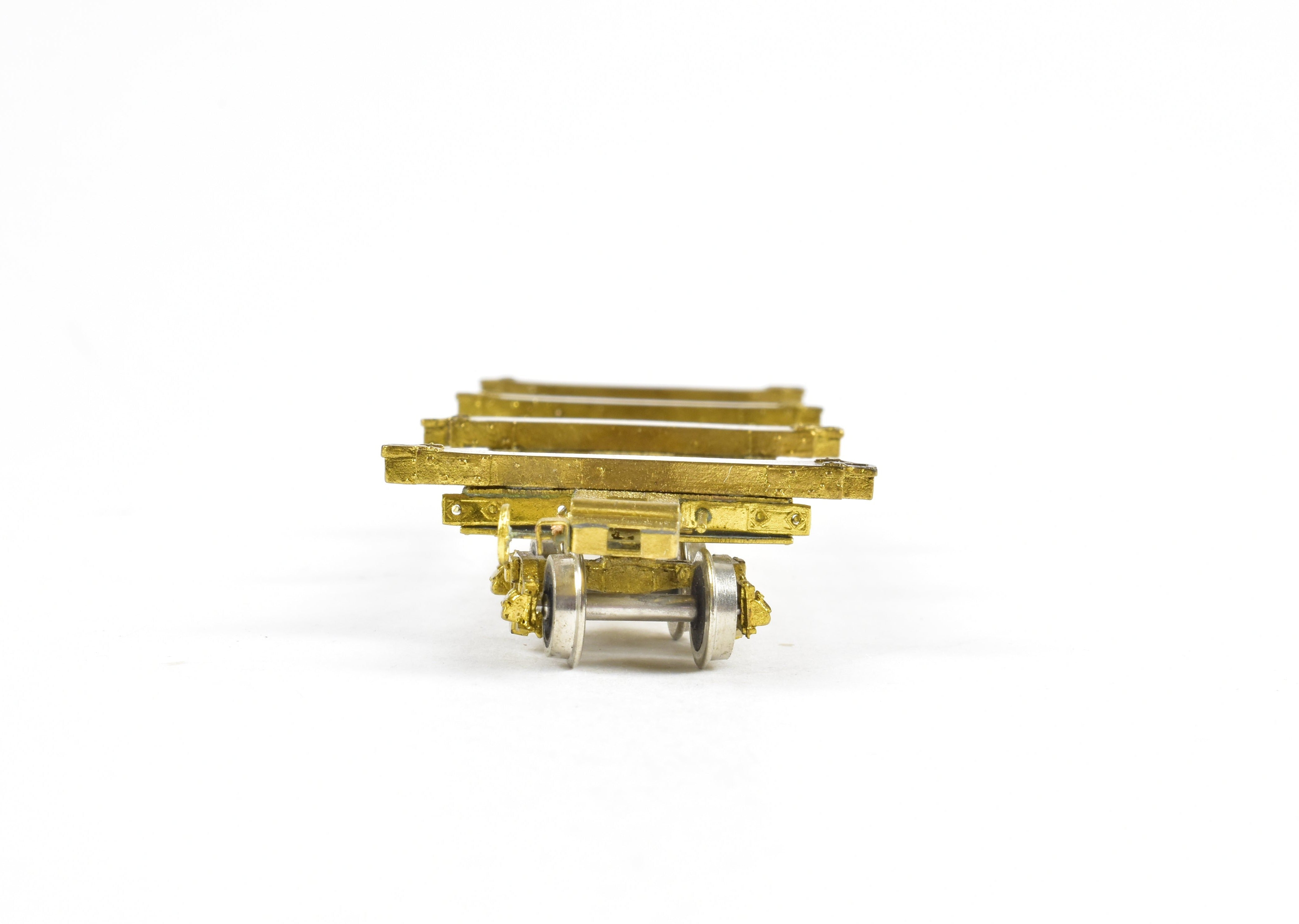 HOn3 Brass Oriental Limited Narrow Gauge Log Car with Spare Parts