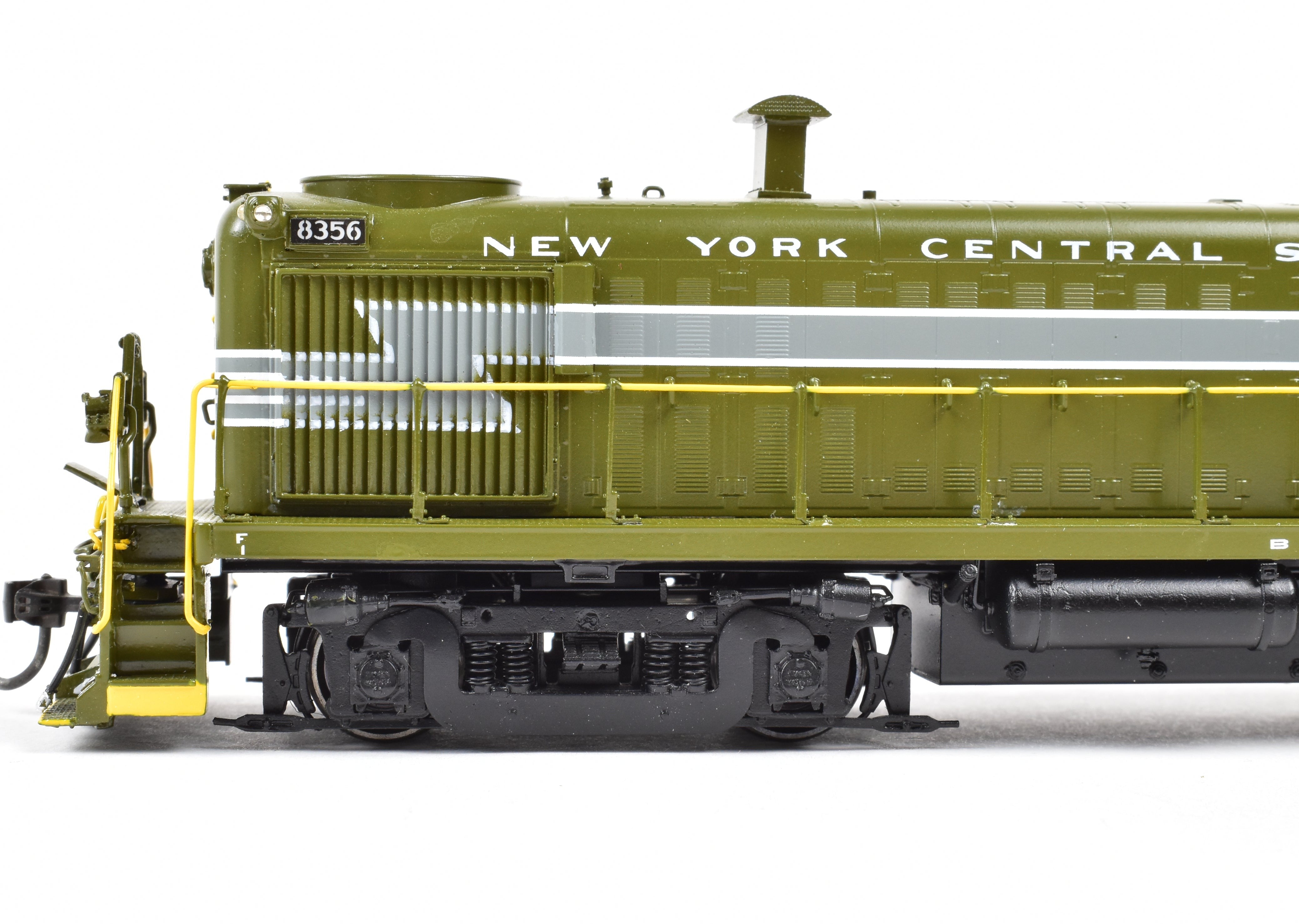 HO Scale Brass OMI P&LE RS-3 #8356 Olive Green DCC-Equipped Model