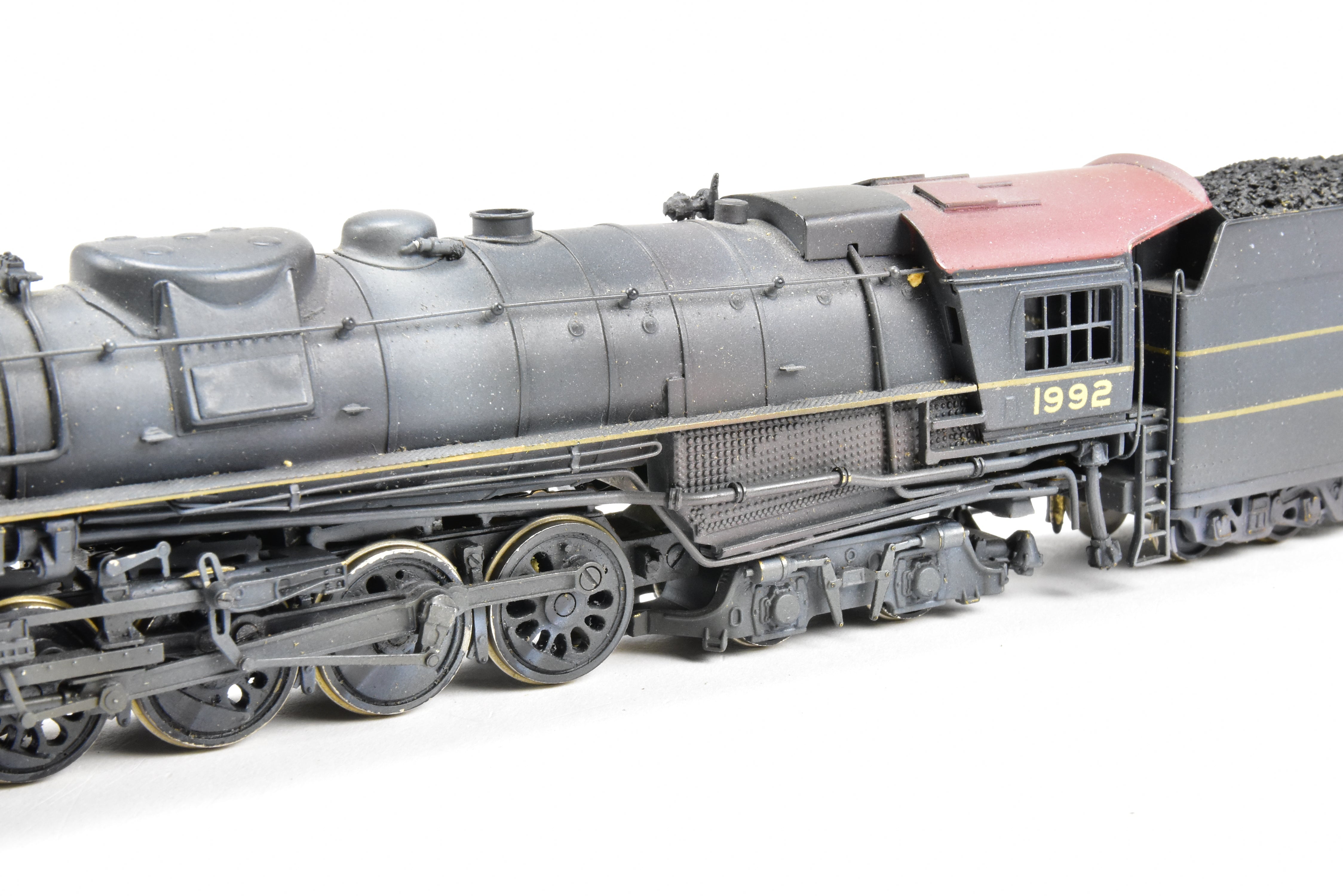 HO Scale Brass Westside Model Co. Weathered L&N 2-8-4 Berkshire CP No. 1992