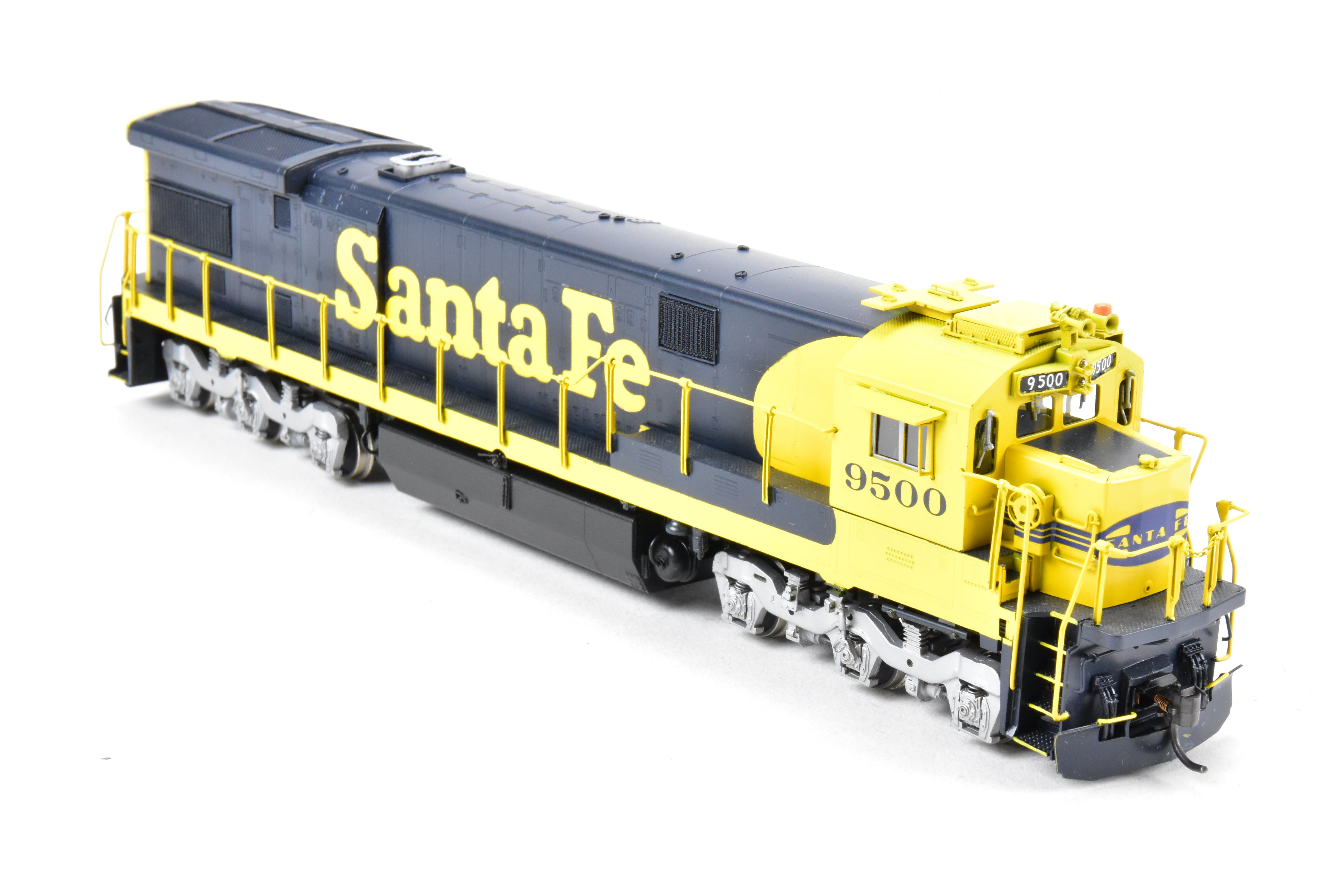 HO Scale Brass Model Train Engine - Overland Models, Inc. ATSF - Santa Fe GE U36C Rebuilt CP No. 9500 by Ajin Precision