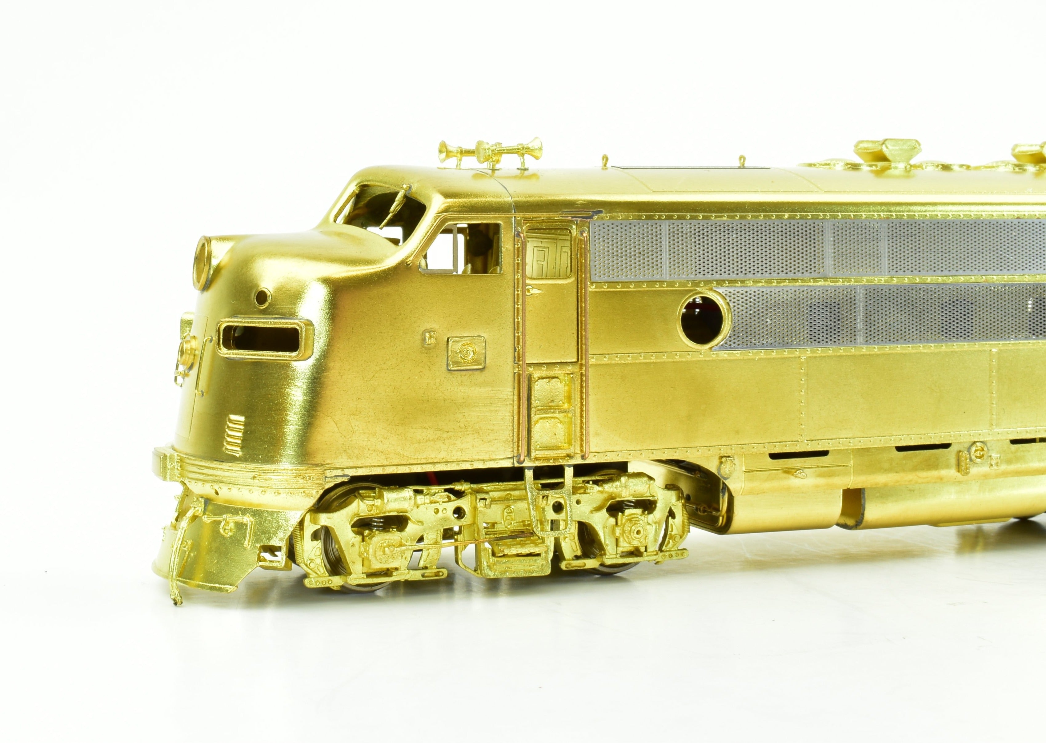 HO Scale Brass Model Train Set - Overland Models Inc. DL&W - Lackawanna EMD F3 A Unit and F3 B Unit Combo