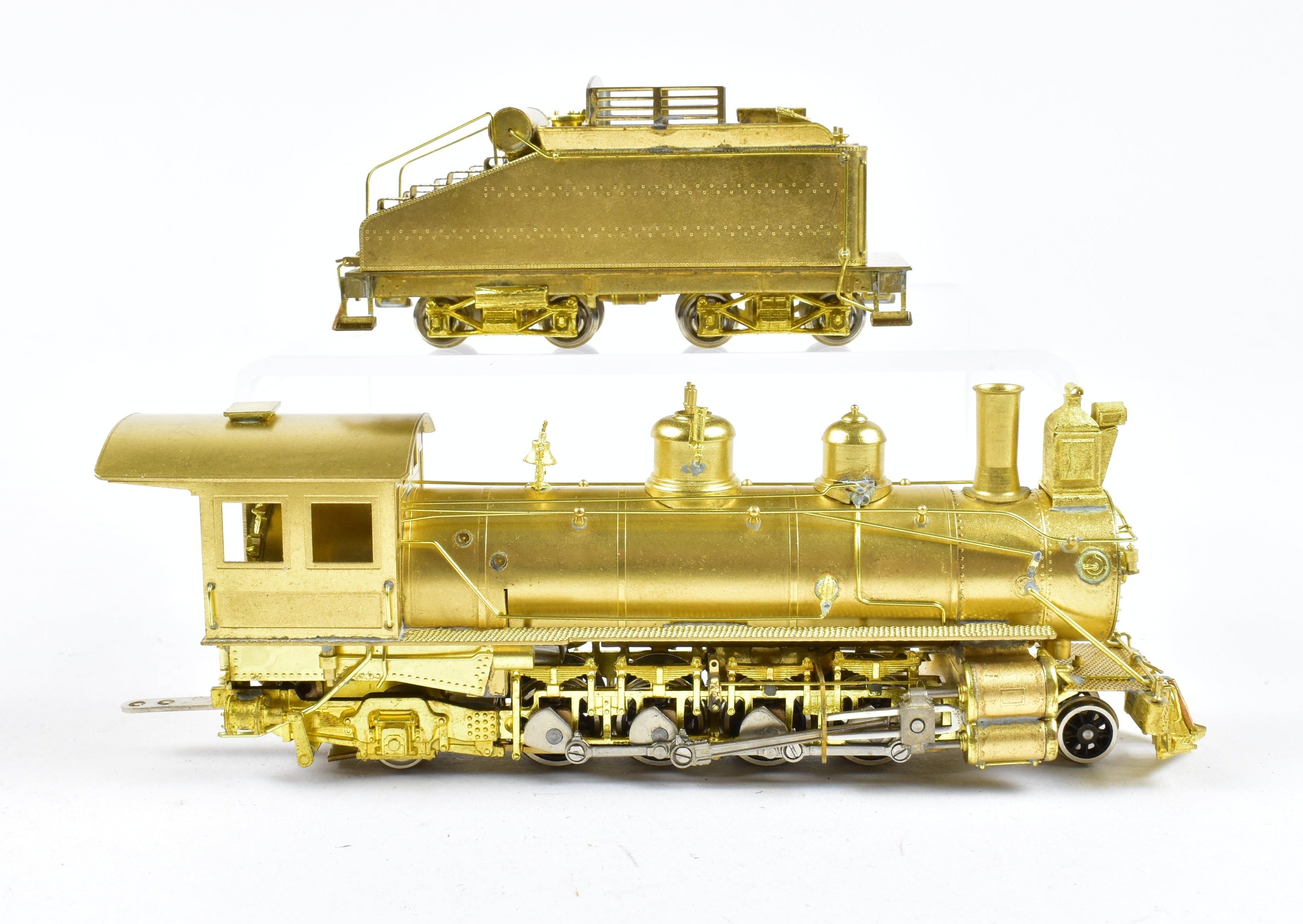 HOn3 Scale Brass Model Train by Westside Model Co. - Denver & Rio Grande Western (D&RGW) K - 27 Compound Mudhen Locomotive