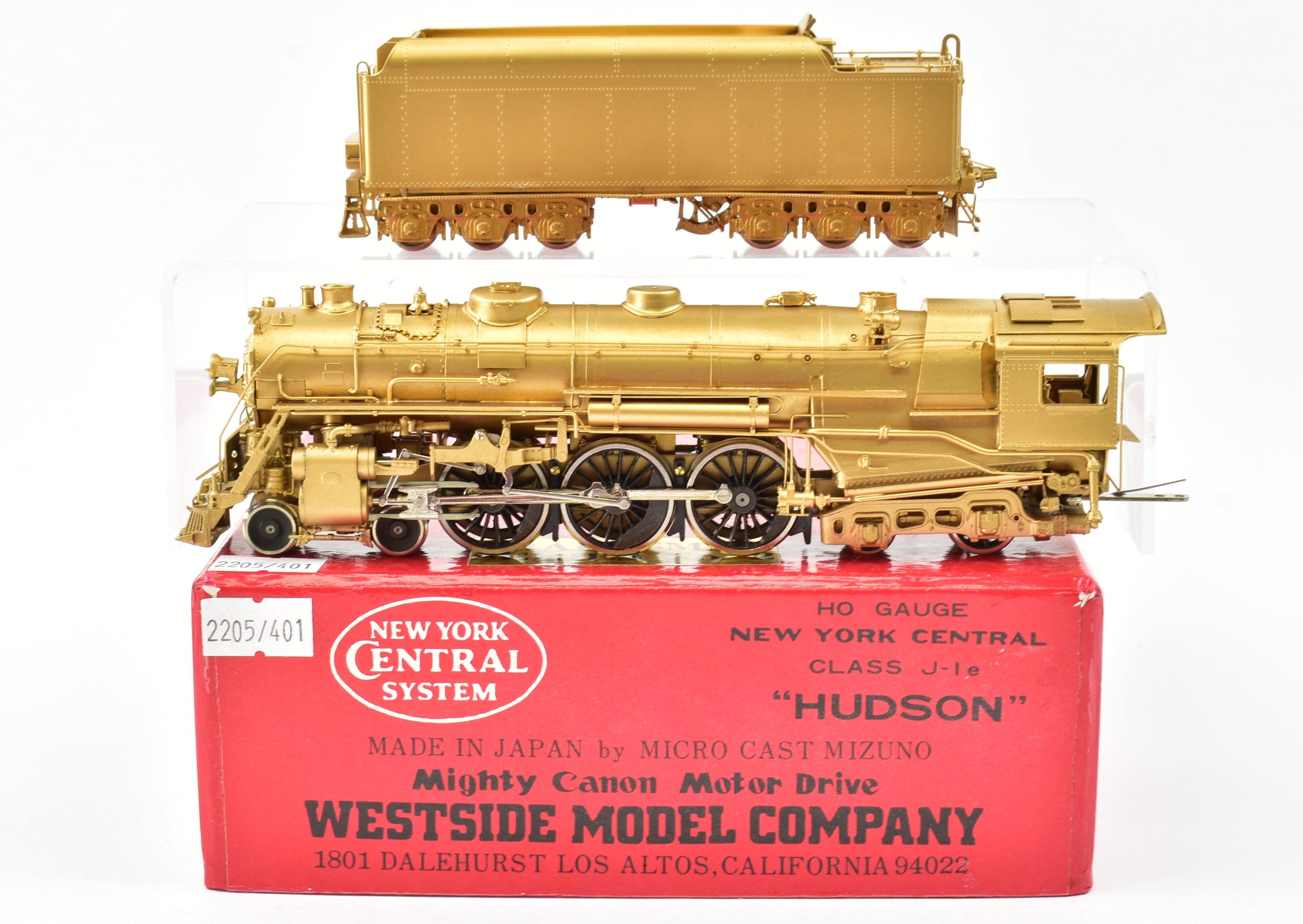High - Quality HO Scale Brass Model Train - Westside Model Co. NYC New York Central J - 1e 4 - 6 - 4 Hudson