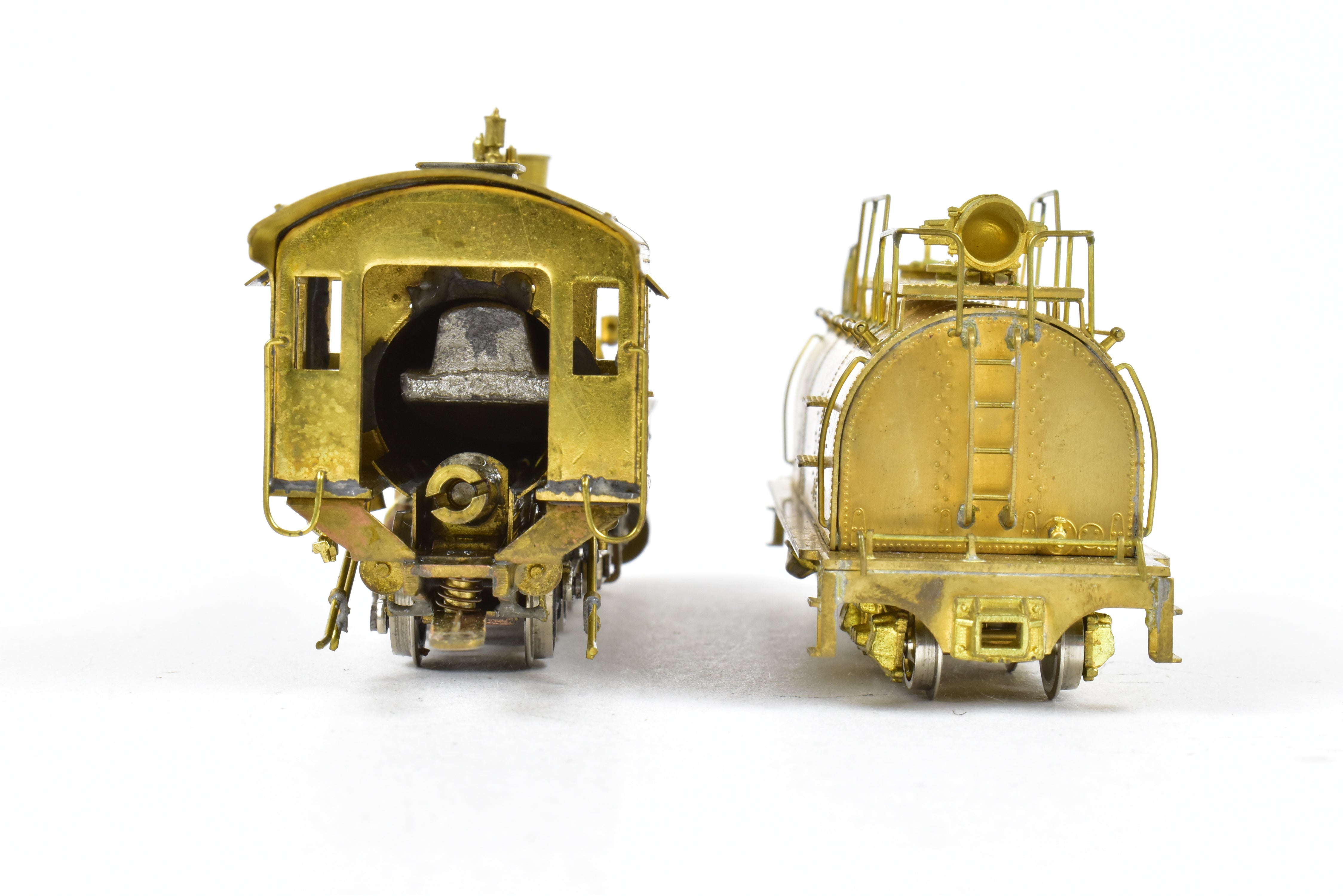 HOn3 Scale Brass Pacific Fast Mail (PFM) - United Southern Pacific No. 9 4-6-0 Tender Drive Model Train