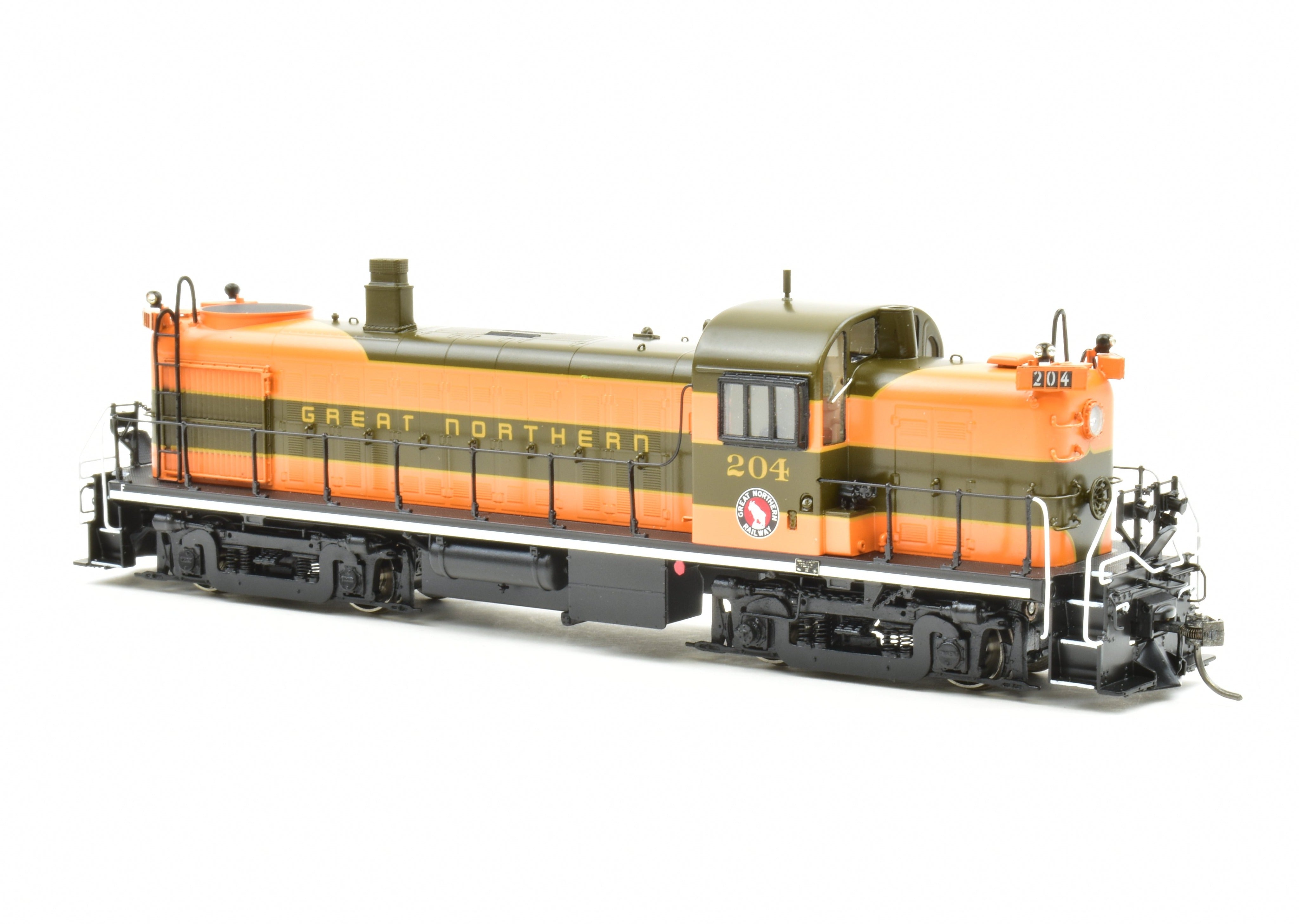 HO Scale Brass Division Point Great Northern Alco RS2 Factory Painted Locomotive Model #204