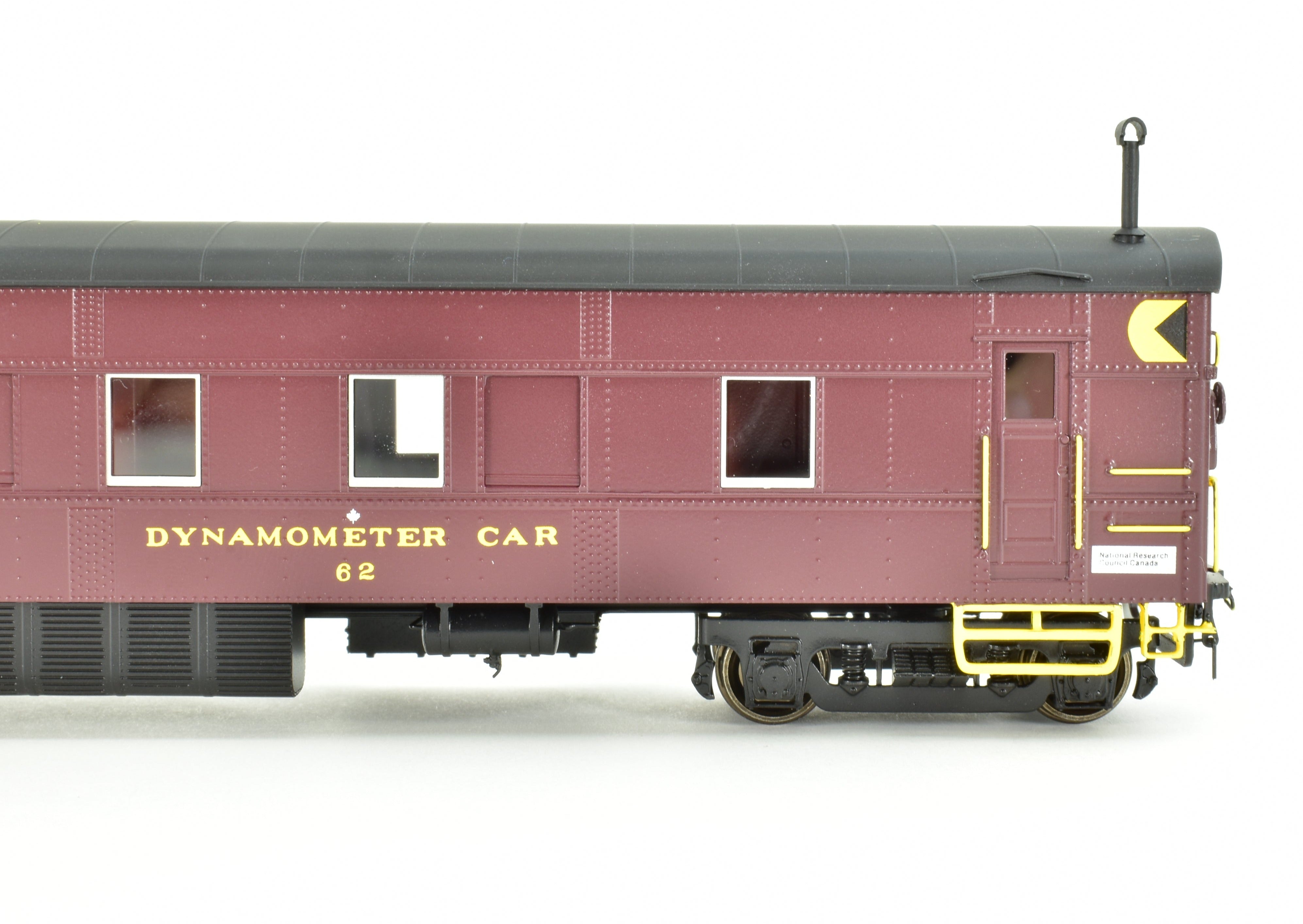 HO Brass OMI Canadian Pacific Rail Dynamometer Car FP 1993 Era Model