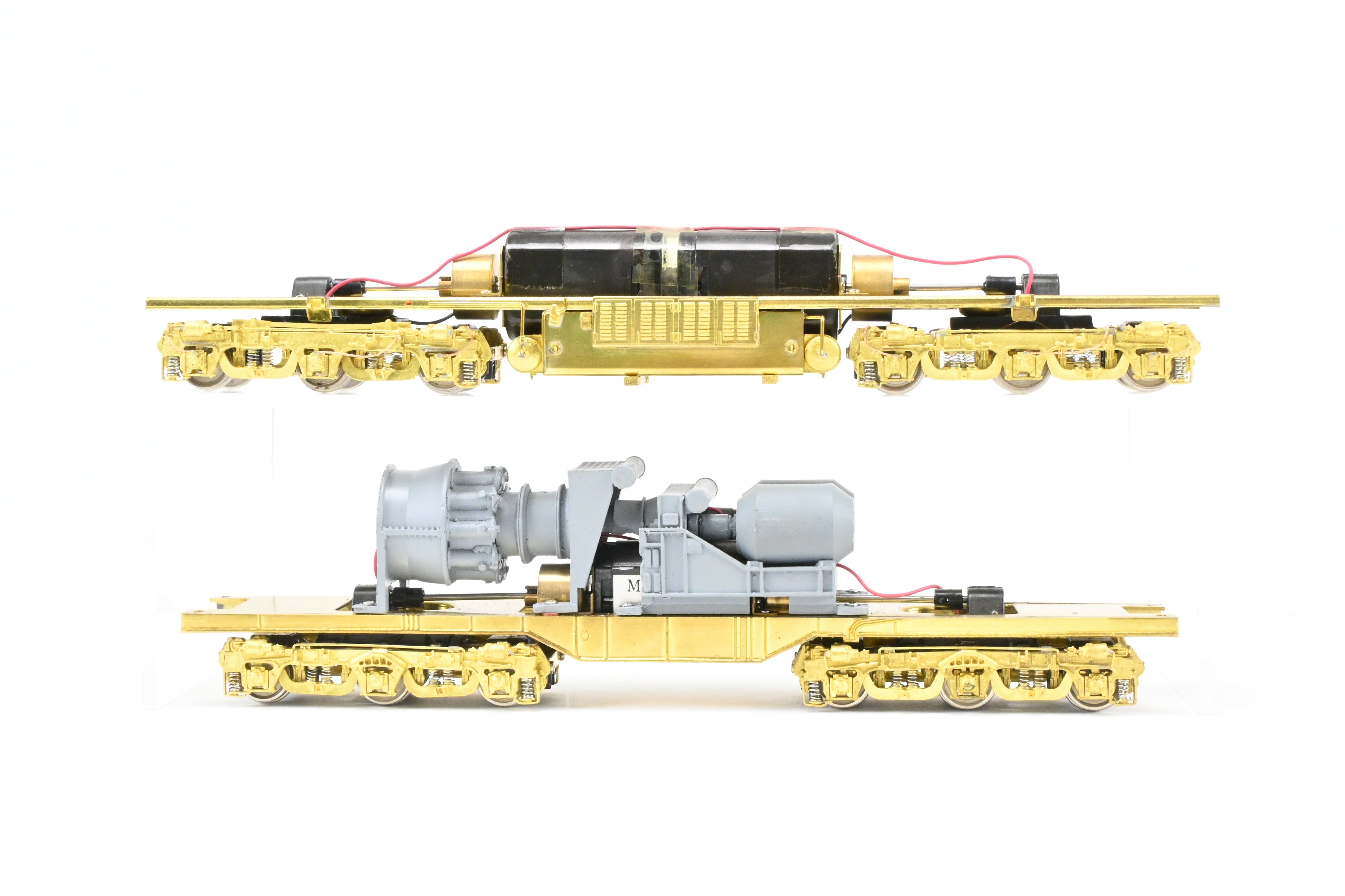 High - Quality HO Scale Brass Replacement Kit for Union Pacific GE 8500 HP Gas Turbine Big Blow Tower Drive by Overland Models, Inc (OMI)
