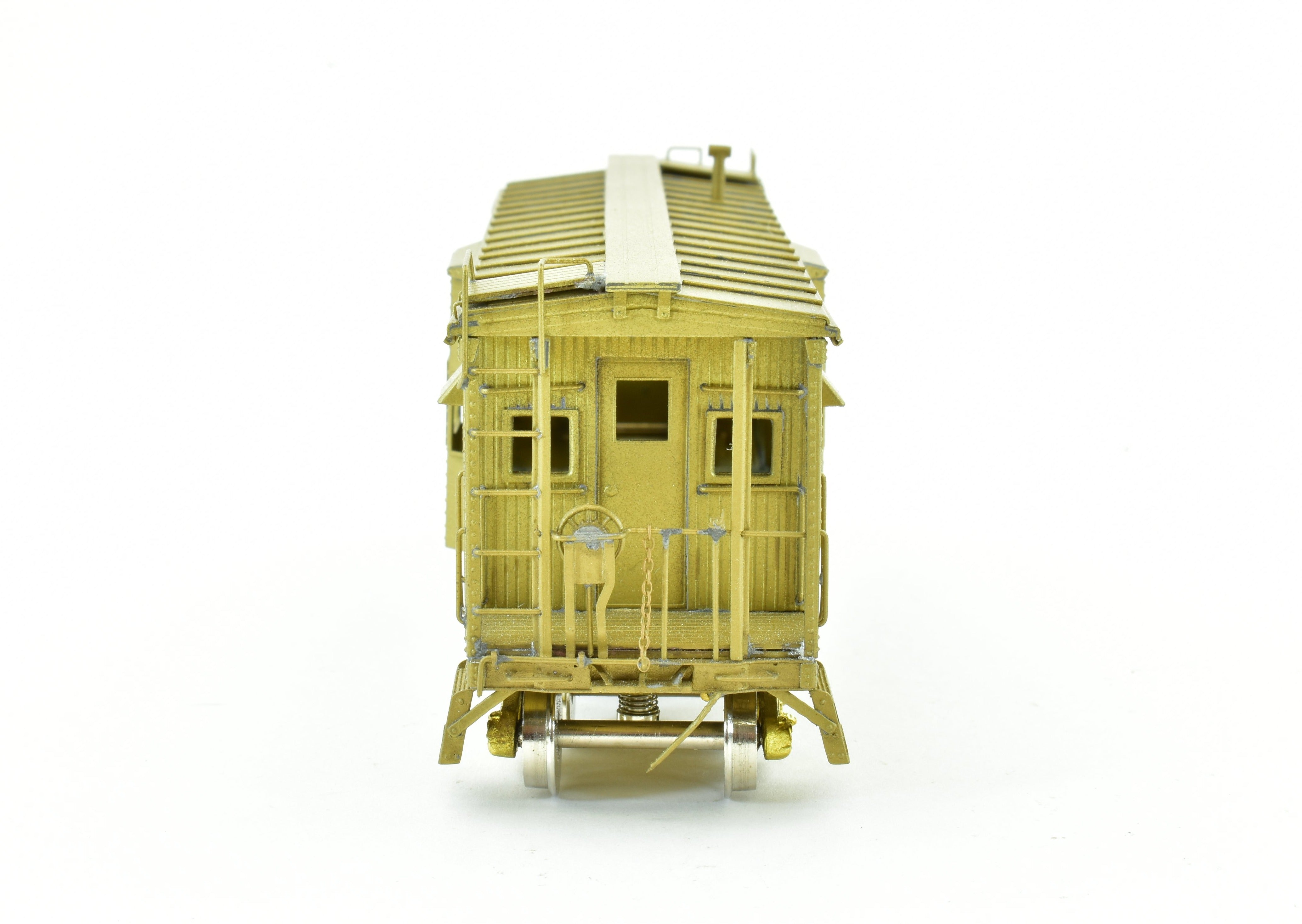HO Scale Brass Oriental Limited Baltimore & Ohio I-13 Wood Bay Window Caboose Model Train Collectible